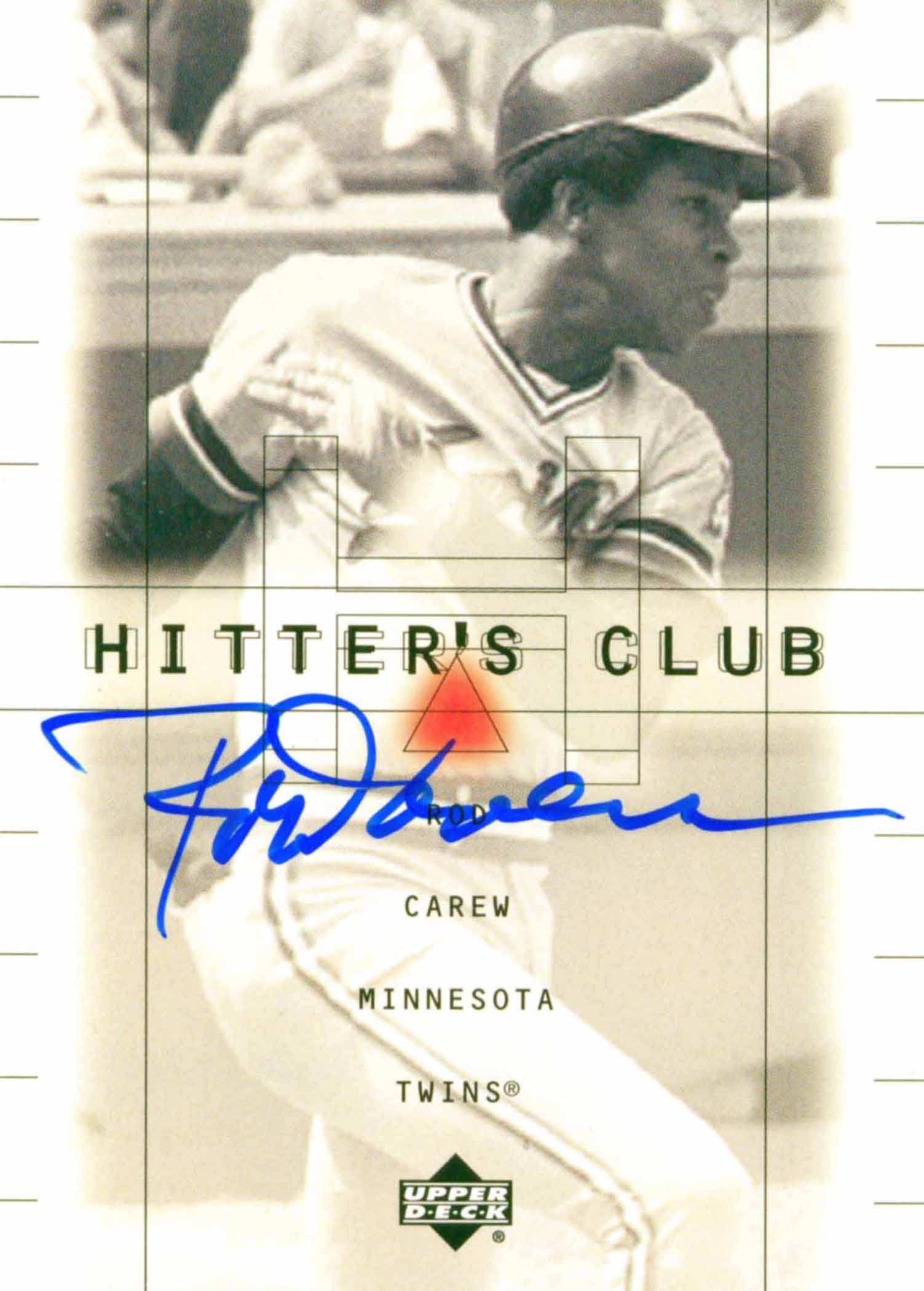 2000 Upper Deck Hitter's Club Autographs