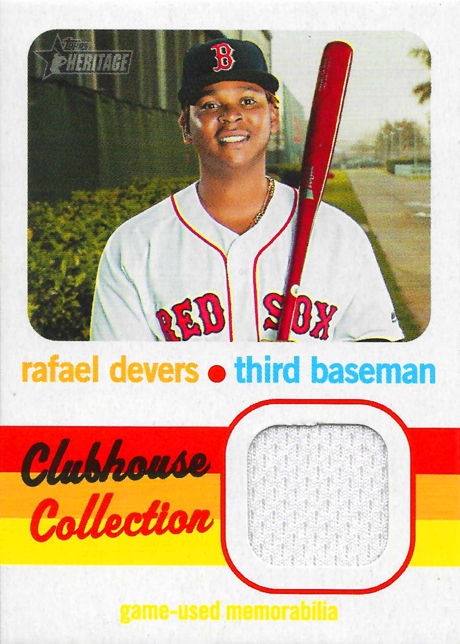 2020 Topps Heritage Clubhouse Collection Relics