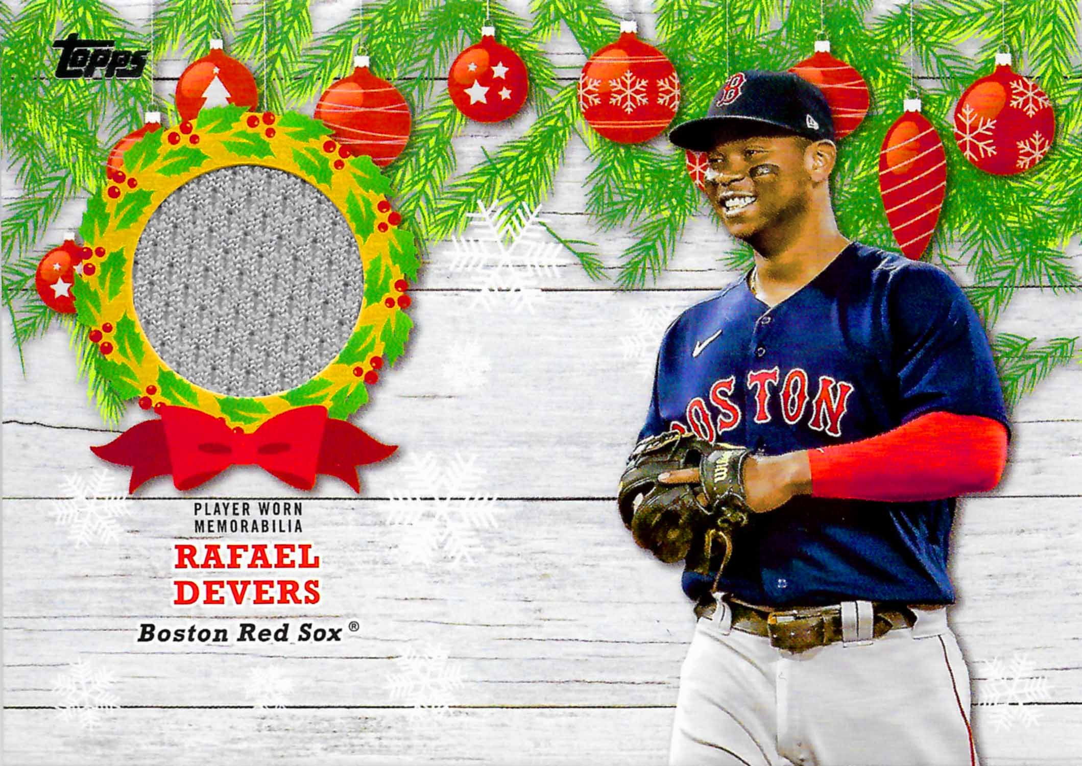 2022 Topps Holiday Relics