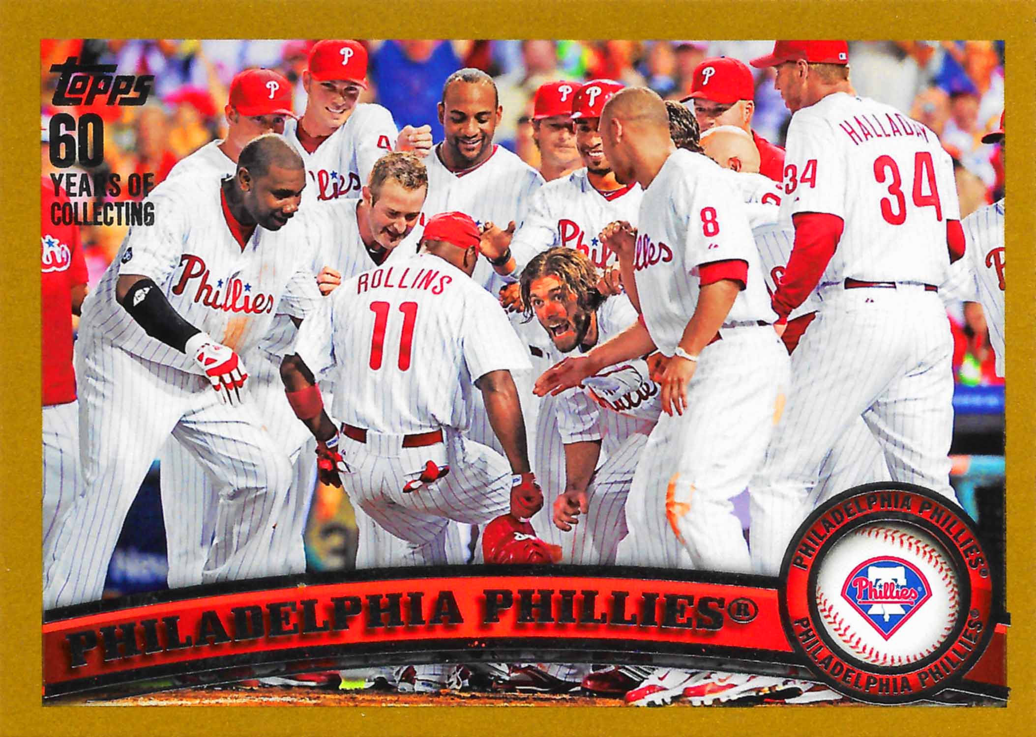 2011 Topps Gold Philadelphia Phillies