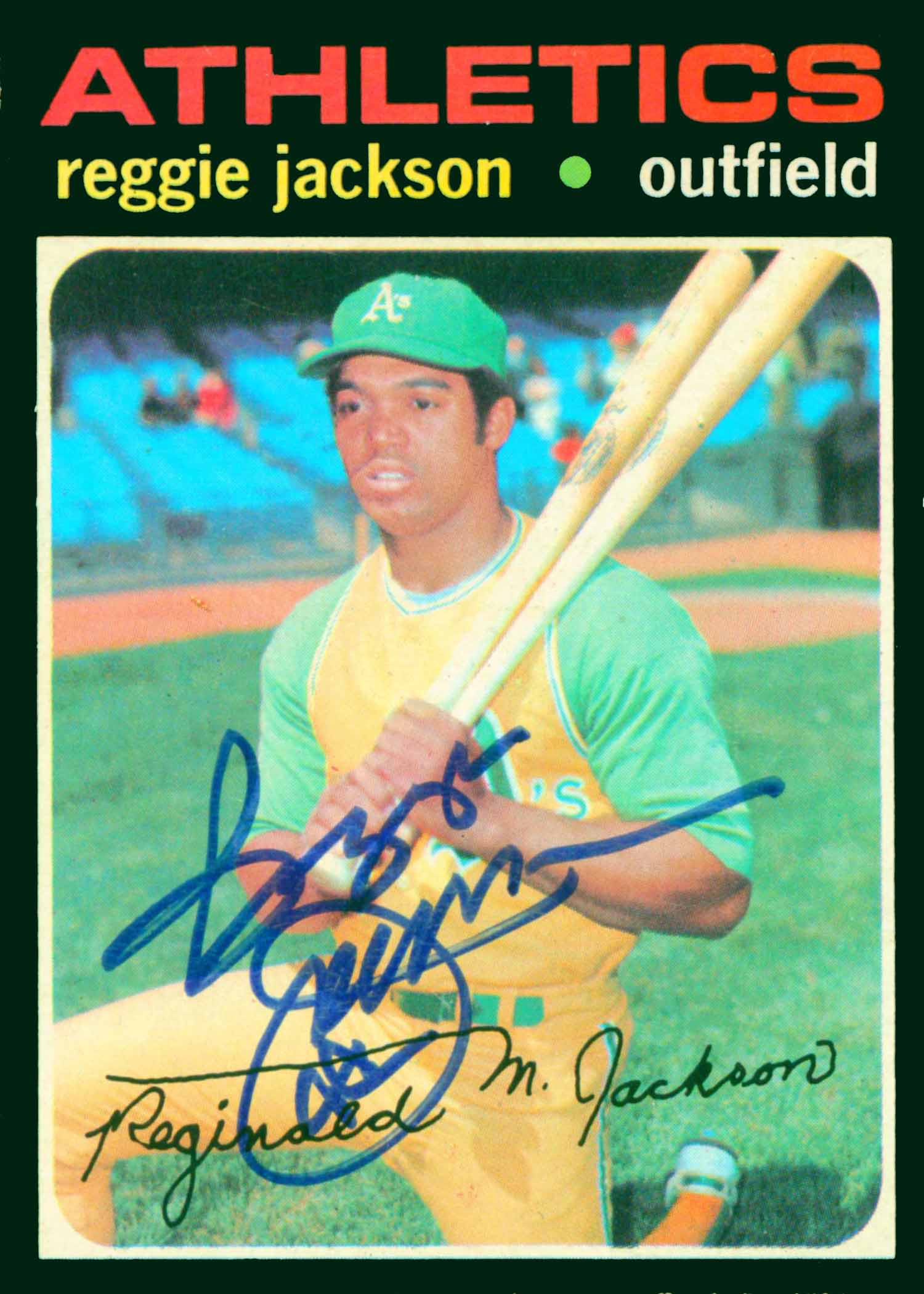 1971 Topps Autographed