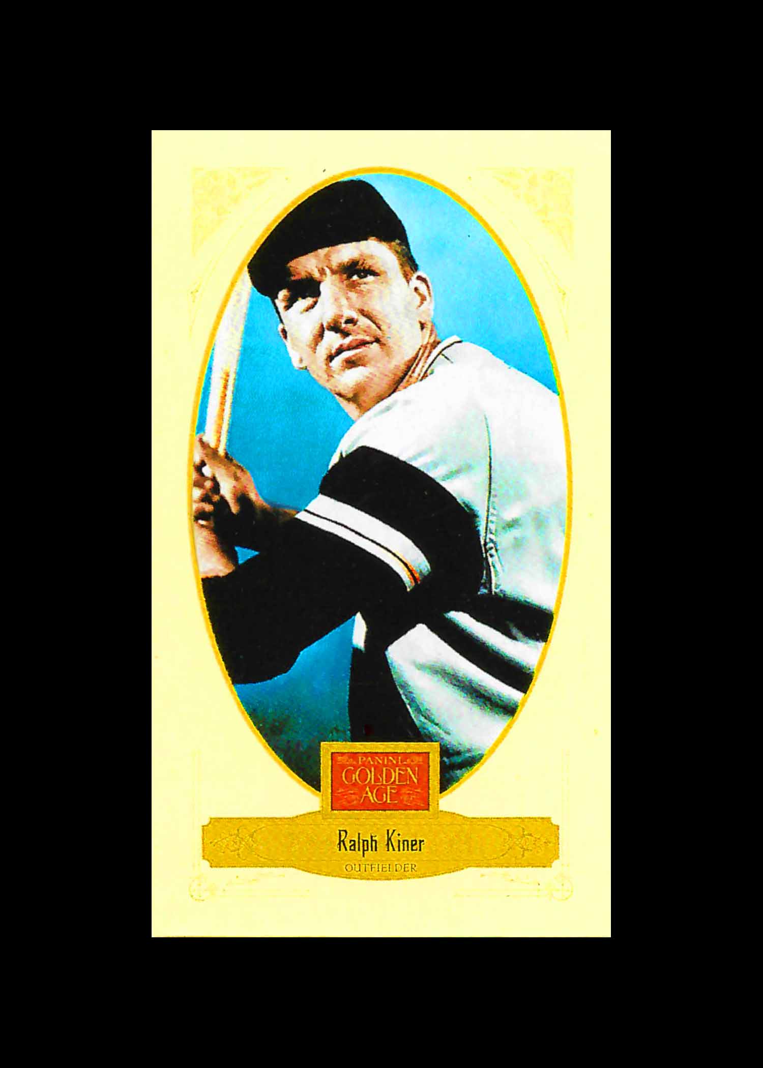 2012 Panini Golden Age Mini Crofts Candy Blue Ink