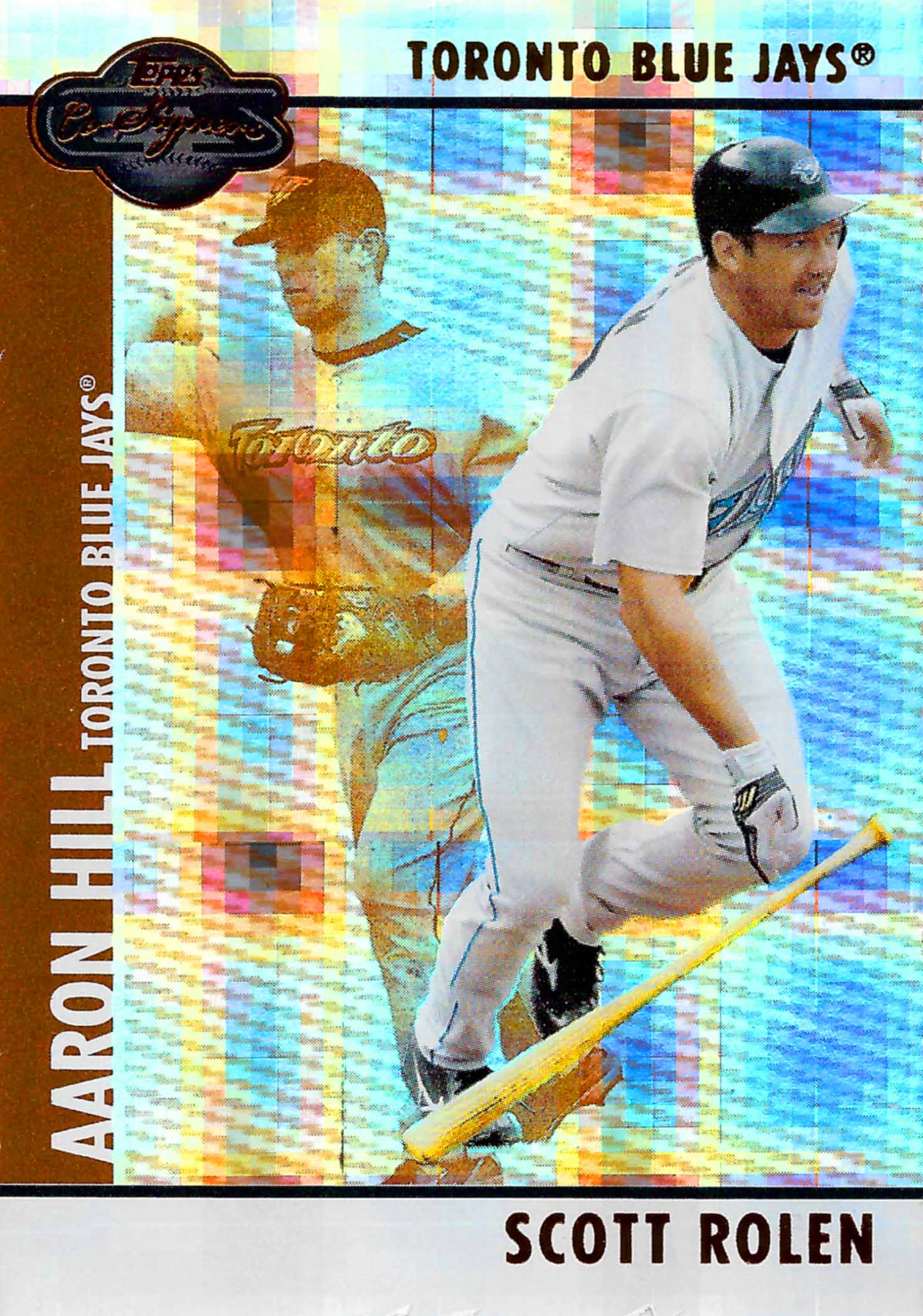 2008 Topps Co-Signers Hyper Plaid Bronze
