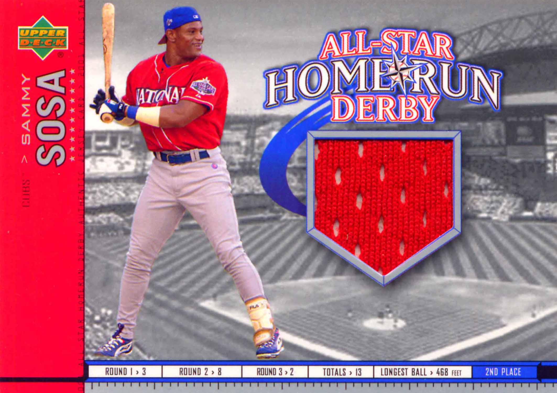 2002 Upper Deck All-Star Home Run Derby Game Jersey