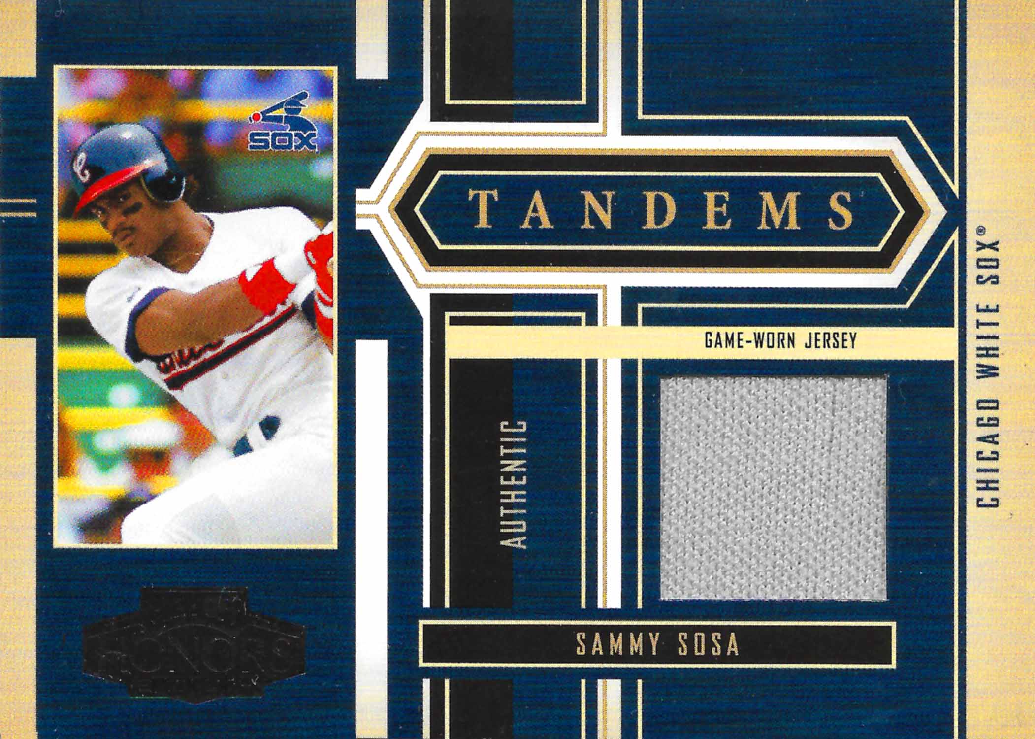 2004 Playoff Honors Tandem Material Jersey