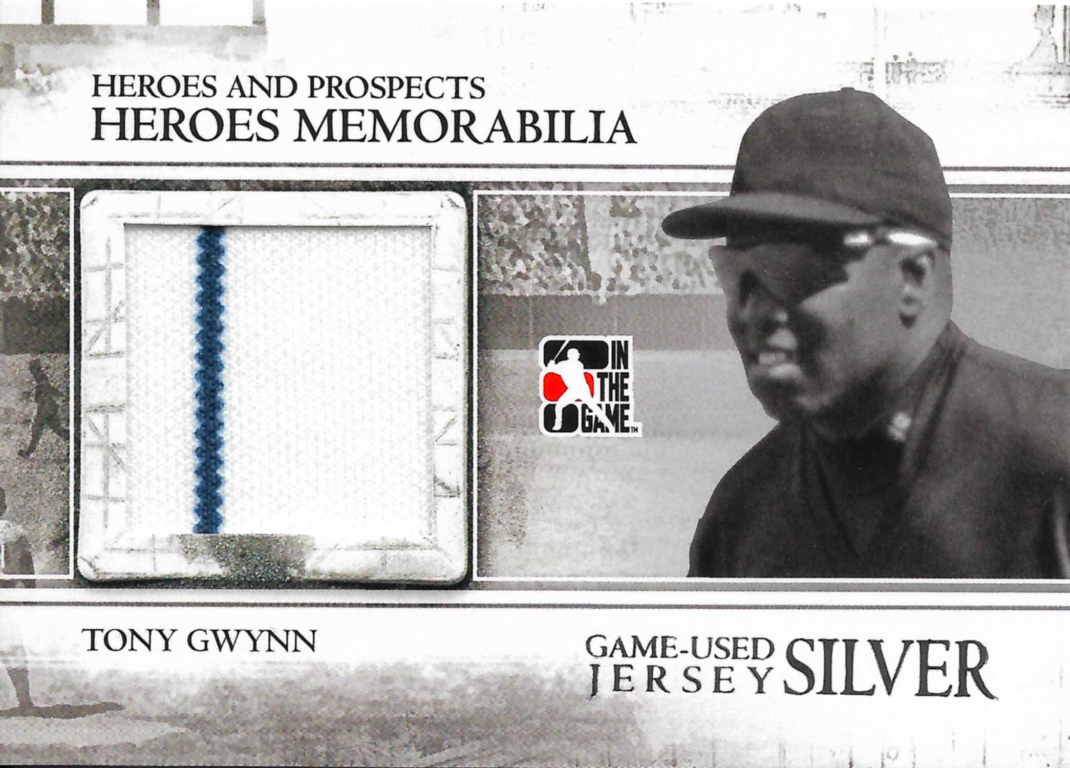 2011 In The Game Heroes and Prospects Heroes Jerseys Silver