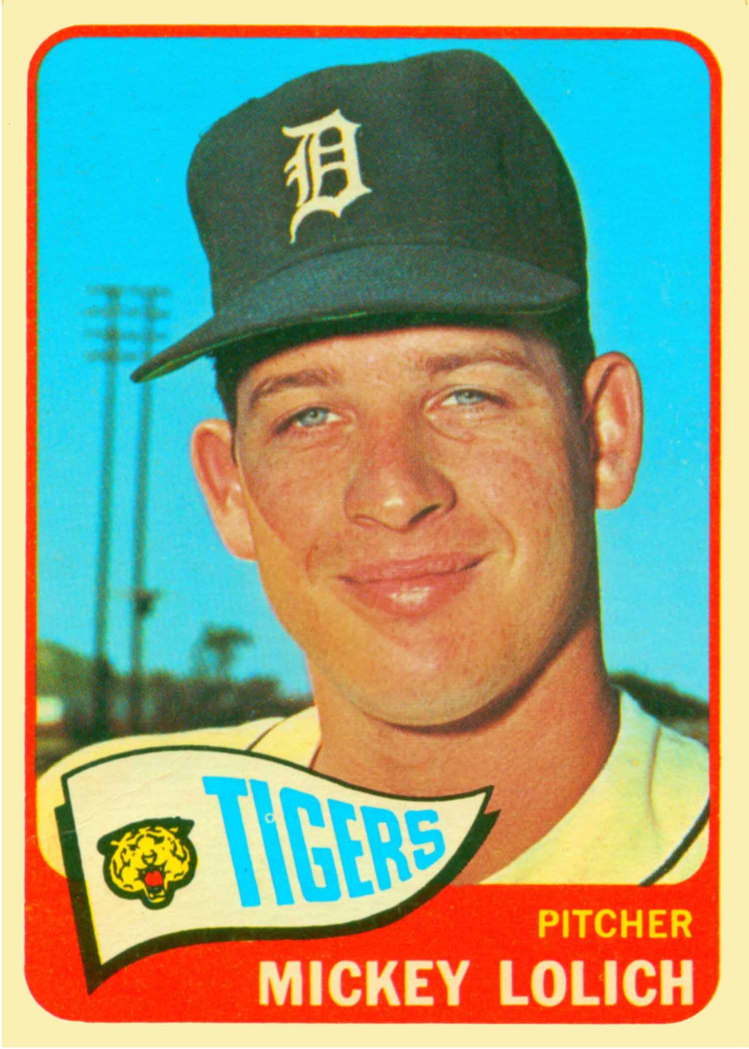 Number 5 Type Collection: 1972 Topps Posters #5, Mickey Lolich