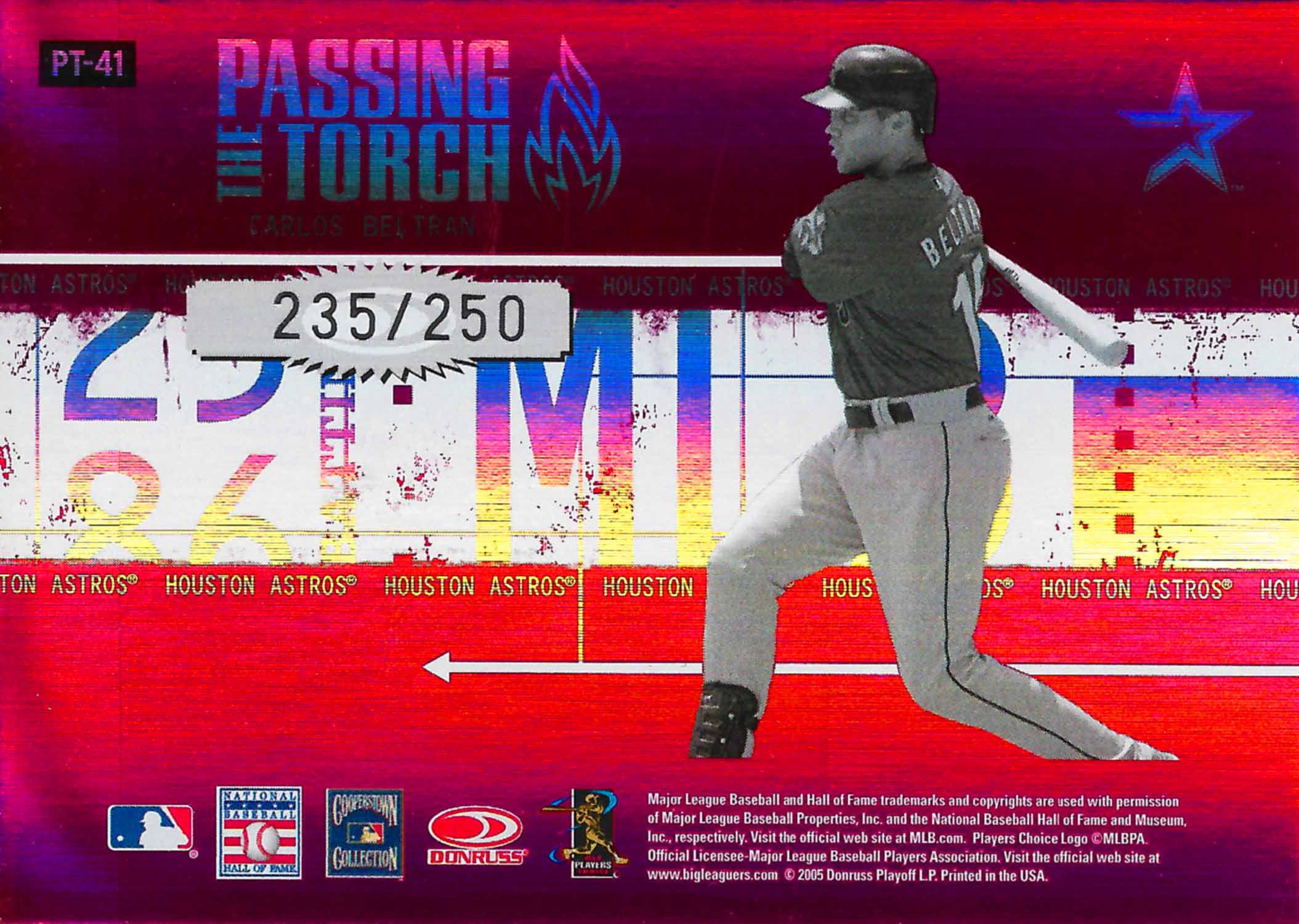 2005 Donruss Elite Passing the Torch Red