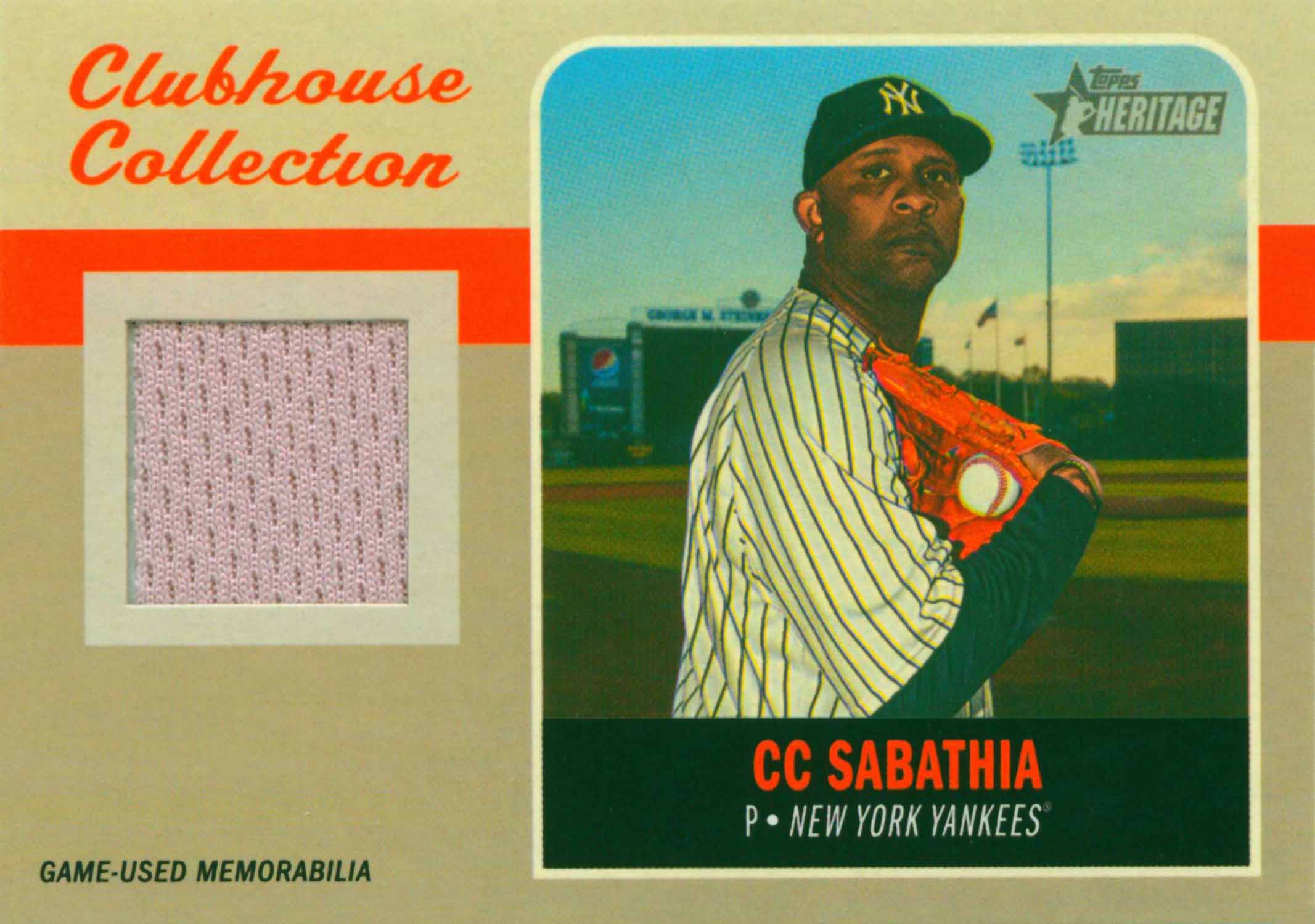 2019 Topps Heritage Clubhouse Collection Relics