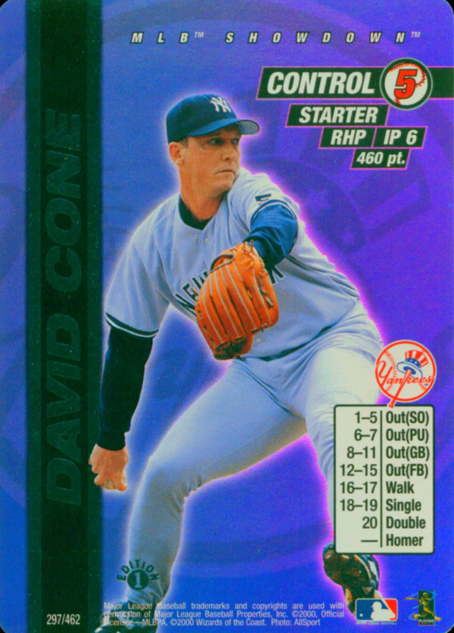 2000 MLB Showdown 1st Edition Foil