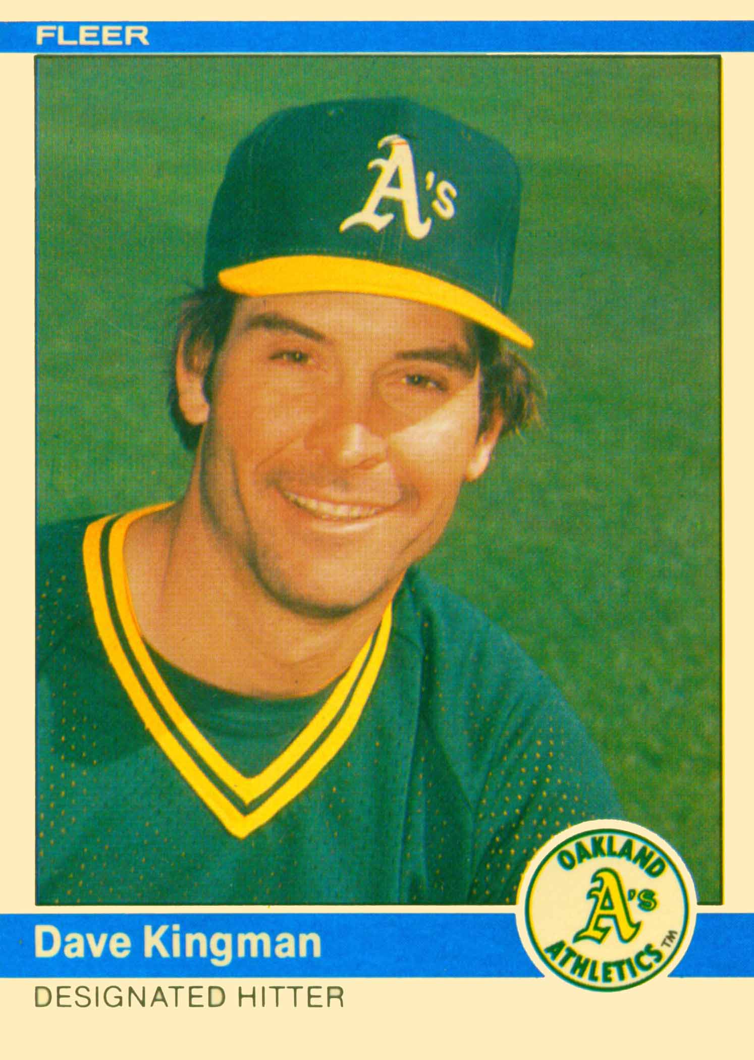 April 16, 1984: Dave Kingman hits three home runs for A's – Society for  American Baseball Research