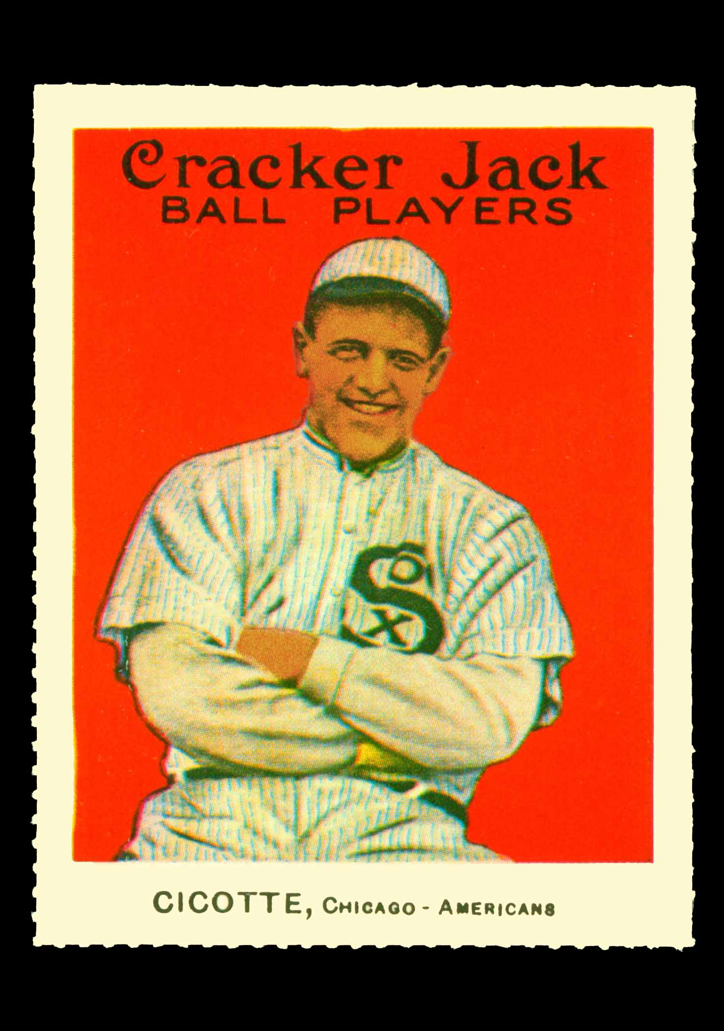 1977 Dover Publications 1915 Cracker Jack Ballplayers Reprints