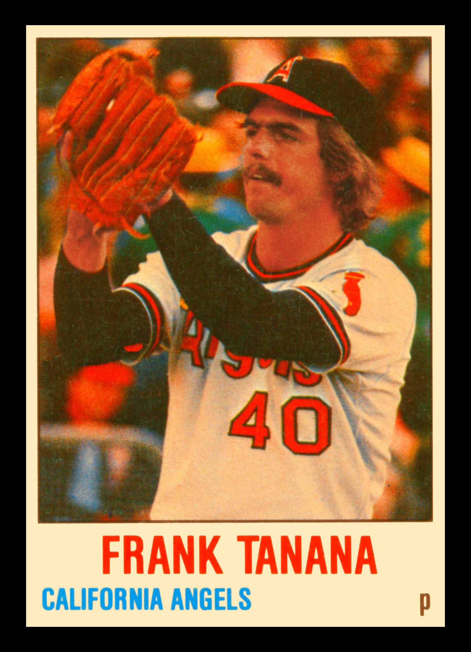 1984 Topps - Frank Tanana #479 (Pitcher) - Autographed Bas…