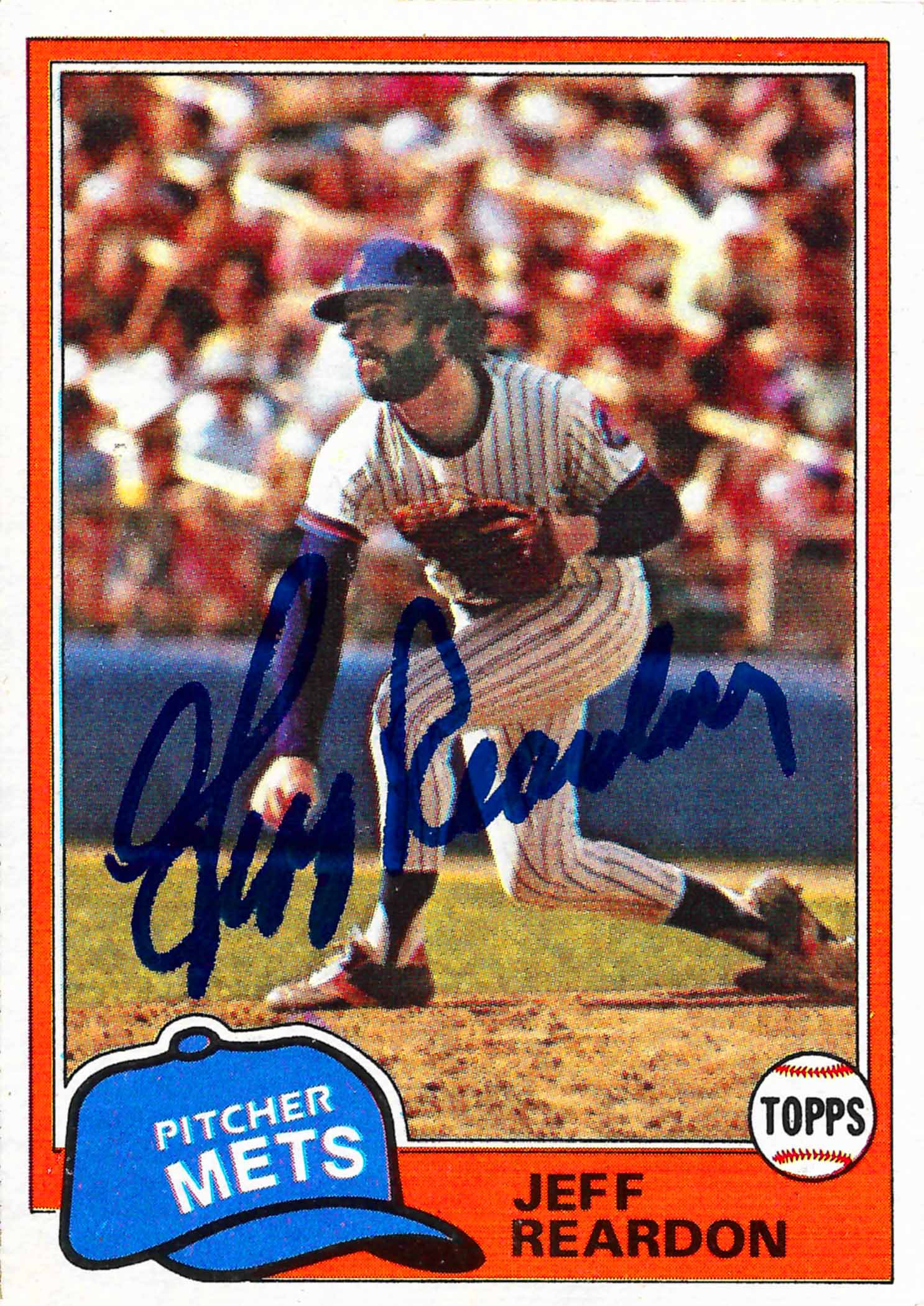 1981 Topps Autographed