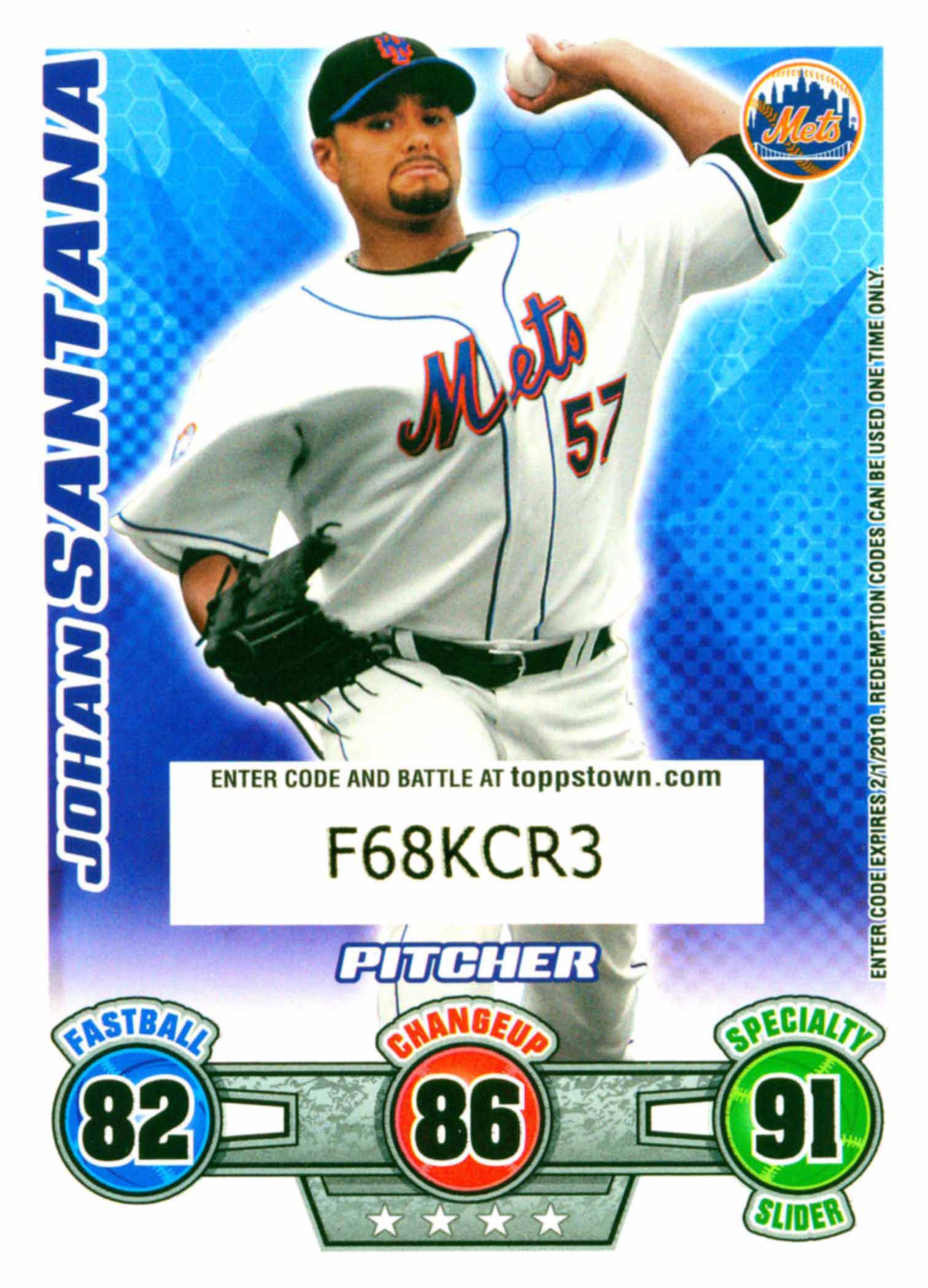 2009 Topps Attax Code Cards