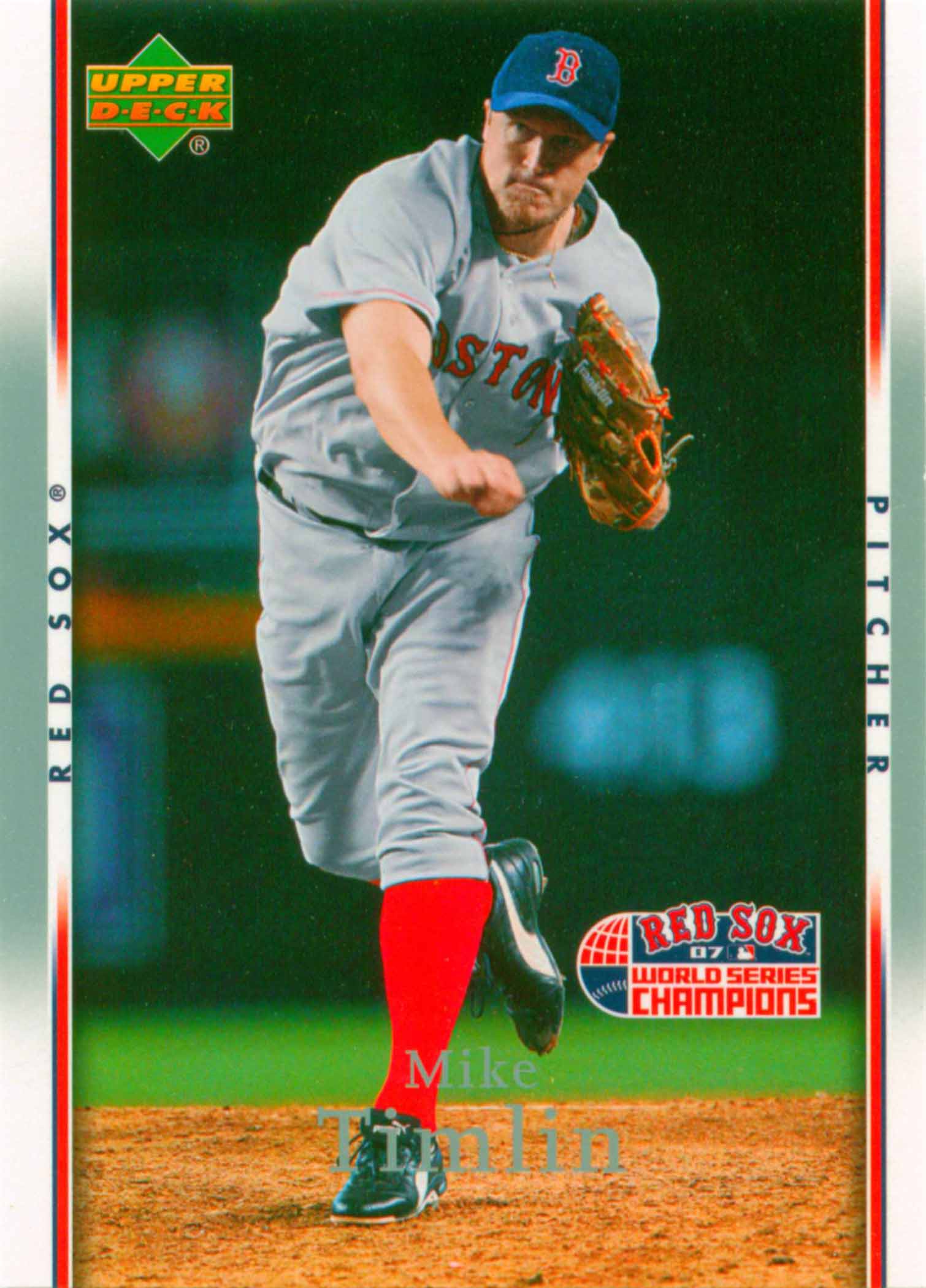 2007 Red Sox Upper Deck World Series Champions