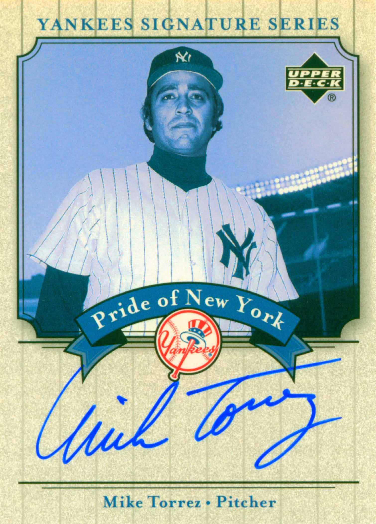 2003 Upper Deck Yankees Signature Pride of New York Autographs