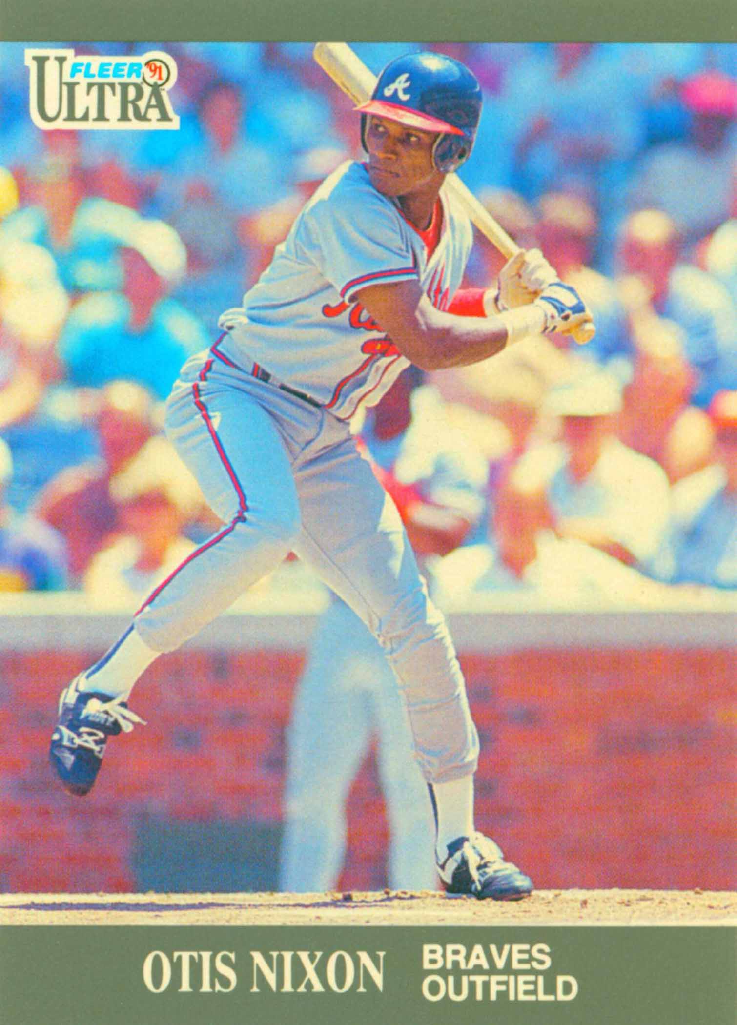 678 Otis Nixon - Atlanta Braves - 1993 Stadium Club Baseball – Isolated  Cards