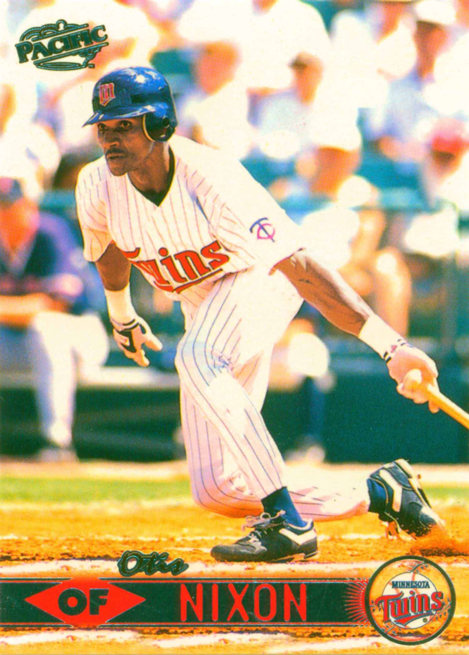  1993 Pinnacle #35 Otis Nixon NM-MT Atlanta Braves Baseball :  Collectibles & Fine Art