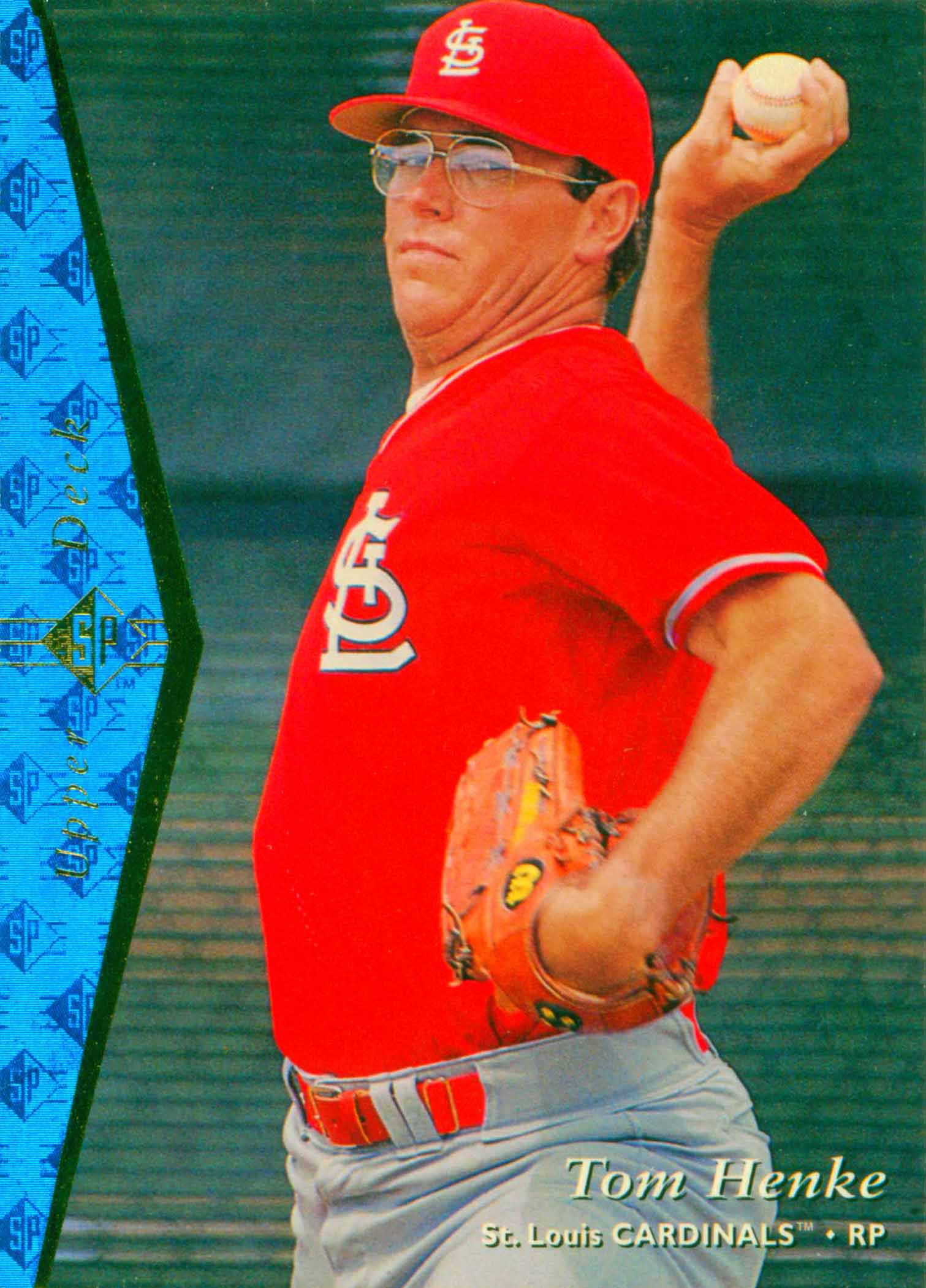 1996 Topps #90 Tom Henke - St. Louis Cardinals