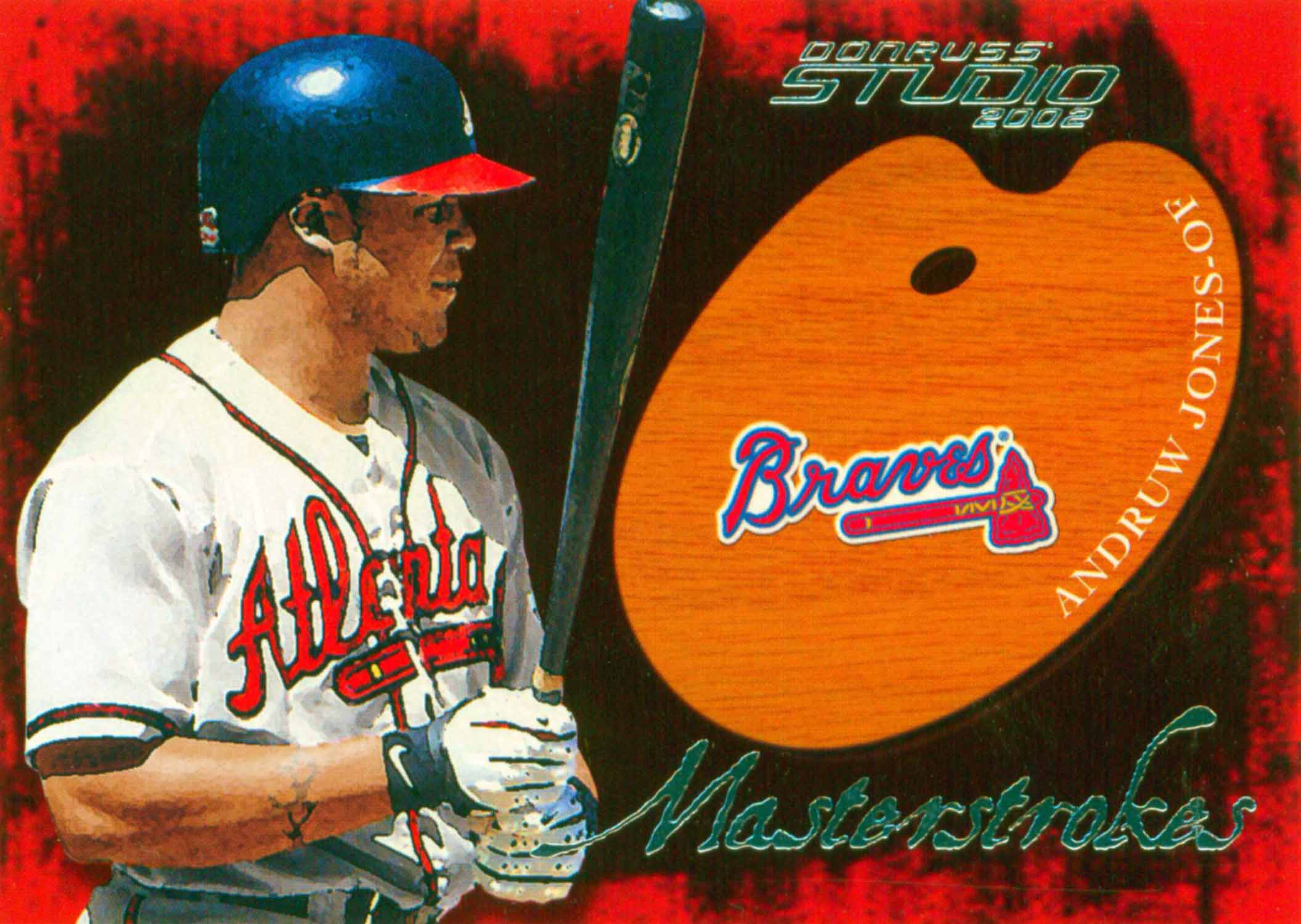 2002 Playoff Piece of the Game Materials Bat