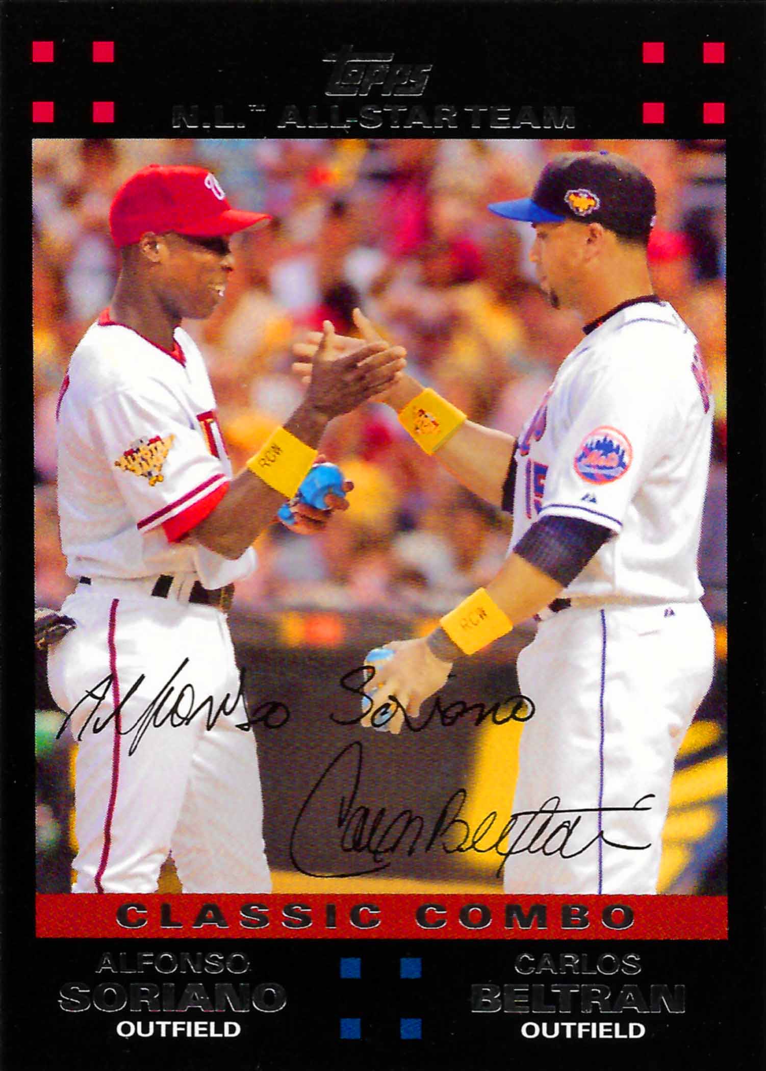 2007 Topps Red Back Classic Combos