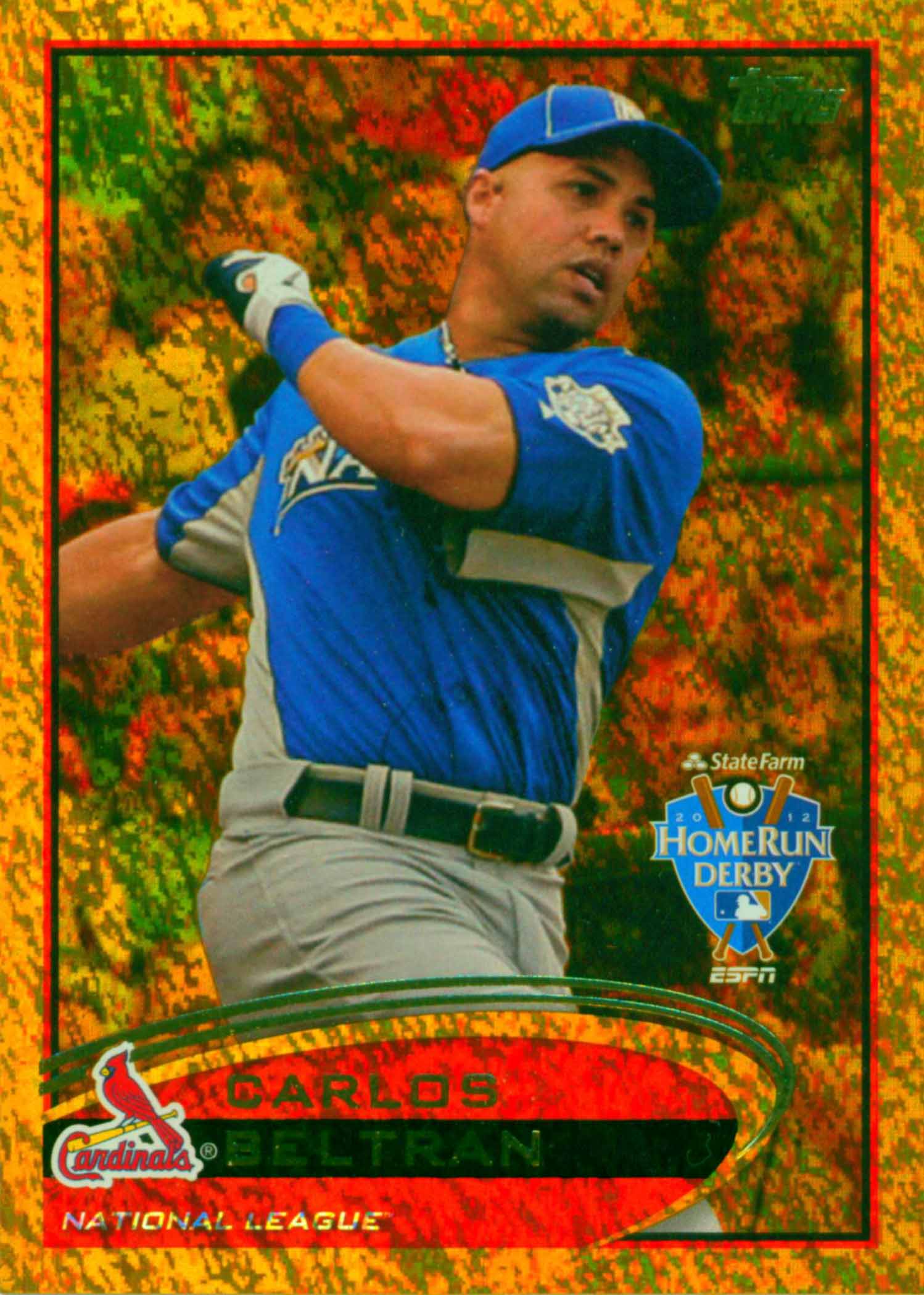 2012 Topps Update Gold Sparkle Home Run Derby
