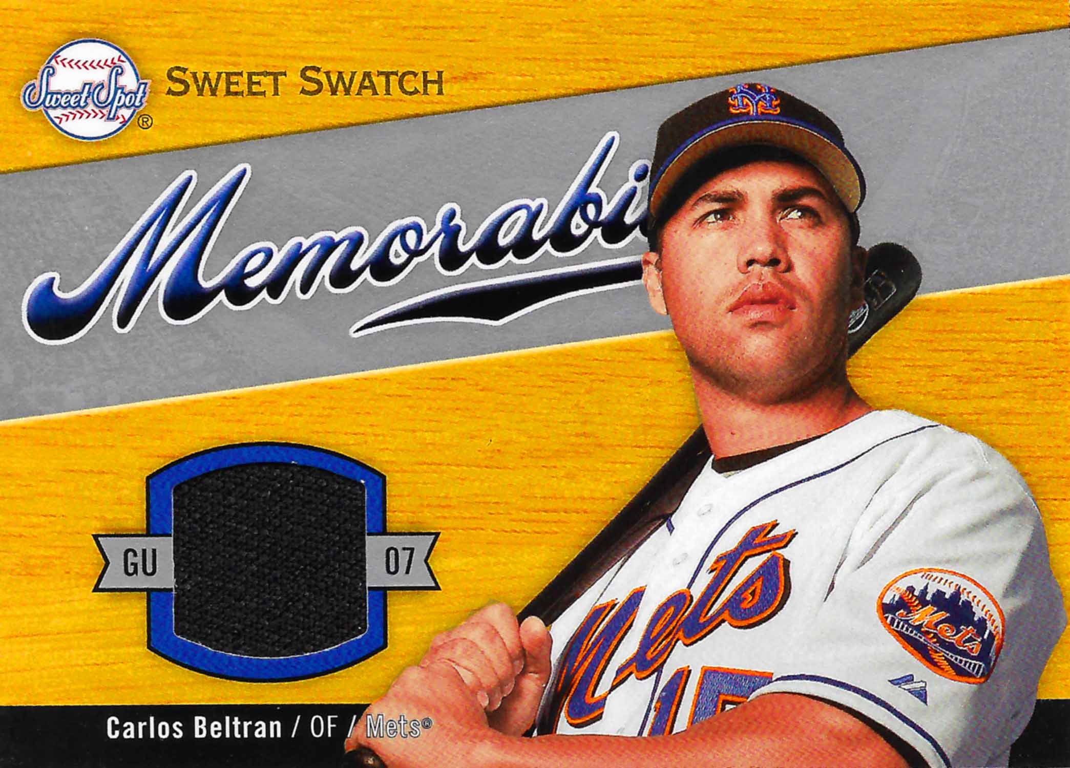 2007 Sweet Spot Sweet Swatch Memorabilia