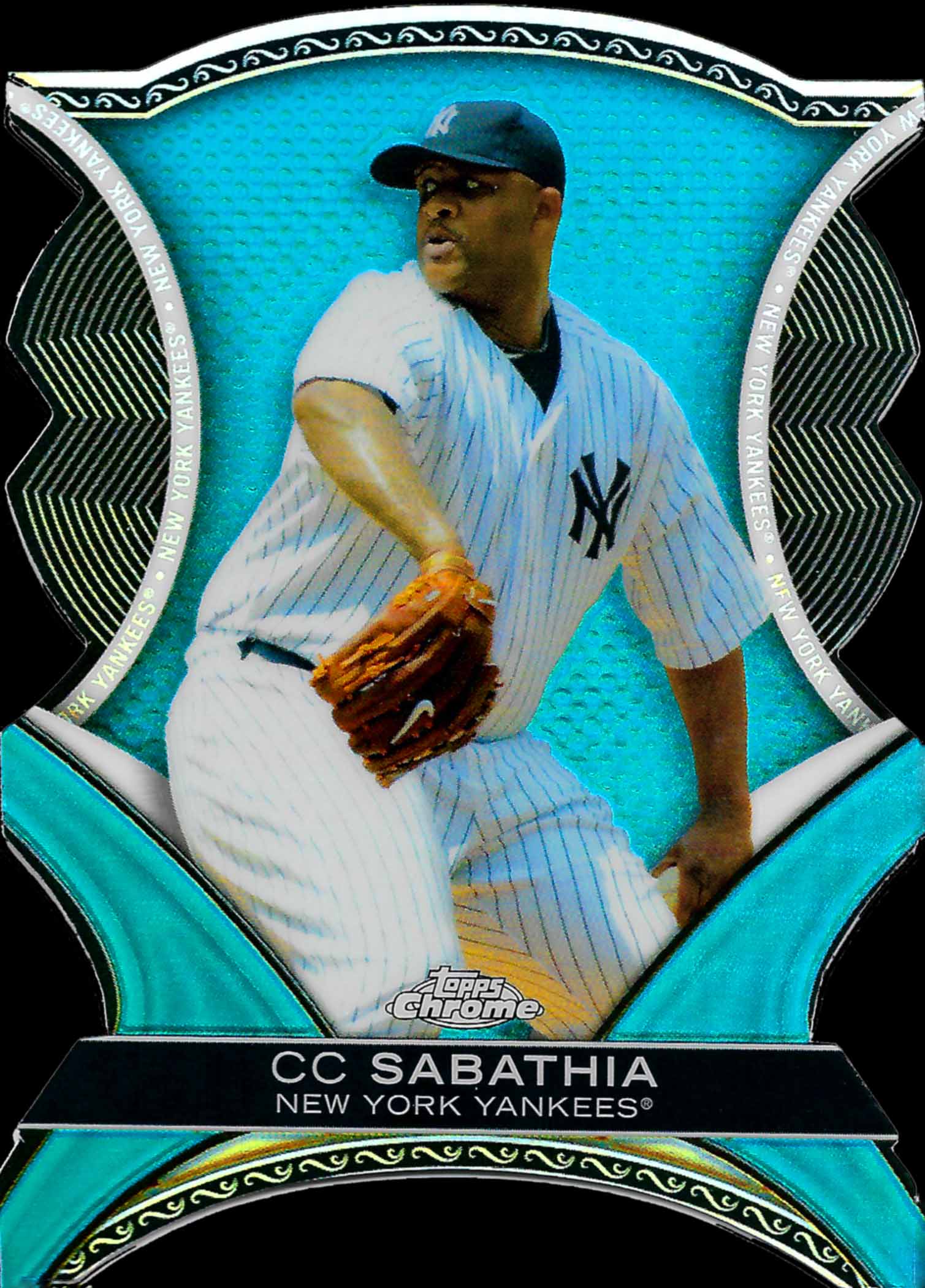 2012 Topps Chrome Dynamic Die Cuts