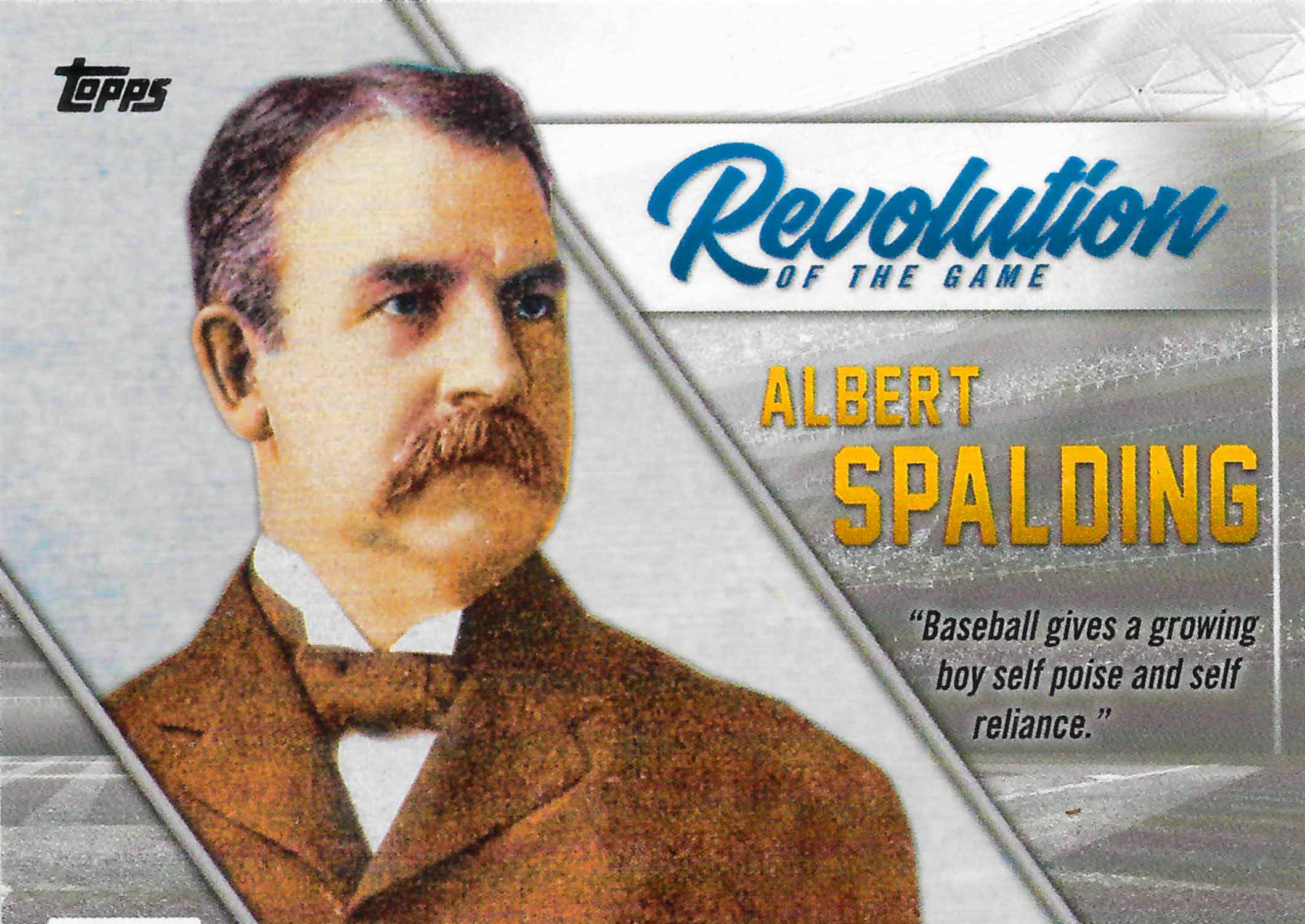 2019 Topps Revolution of the Game