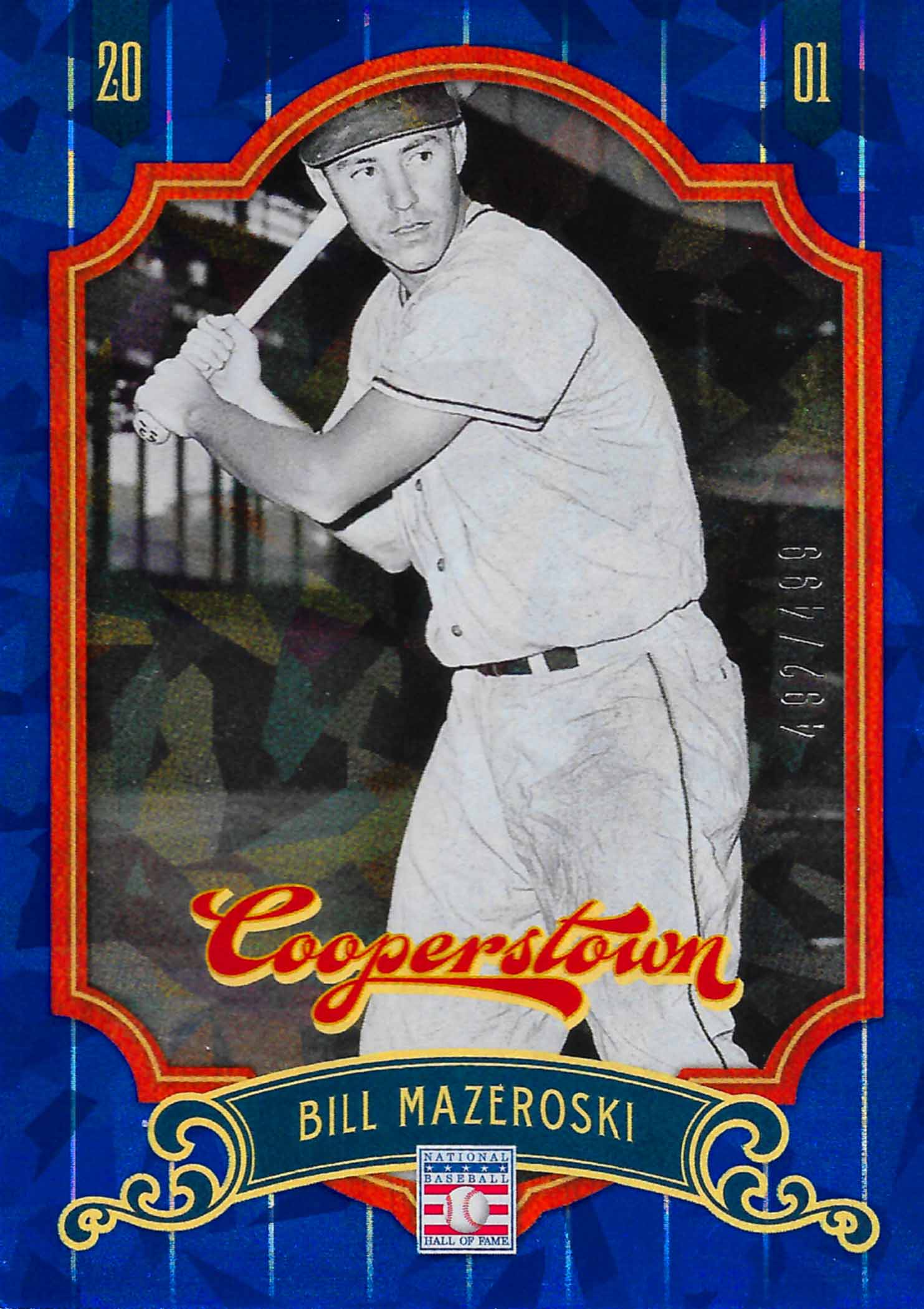 2012 Panini Cooperstown Crystal Collection Blue