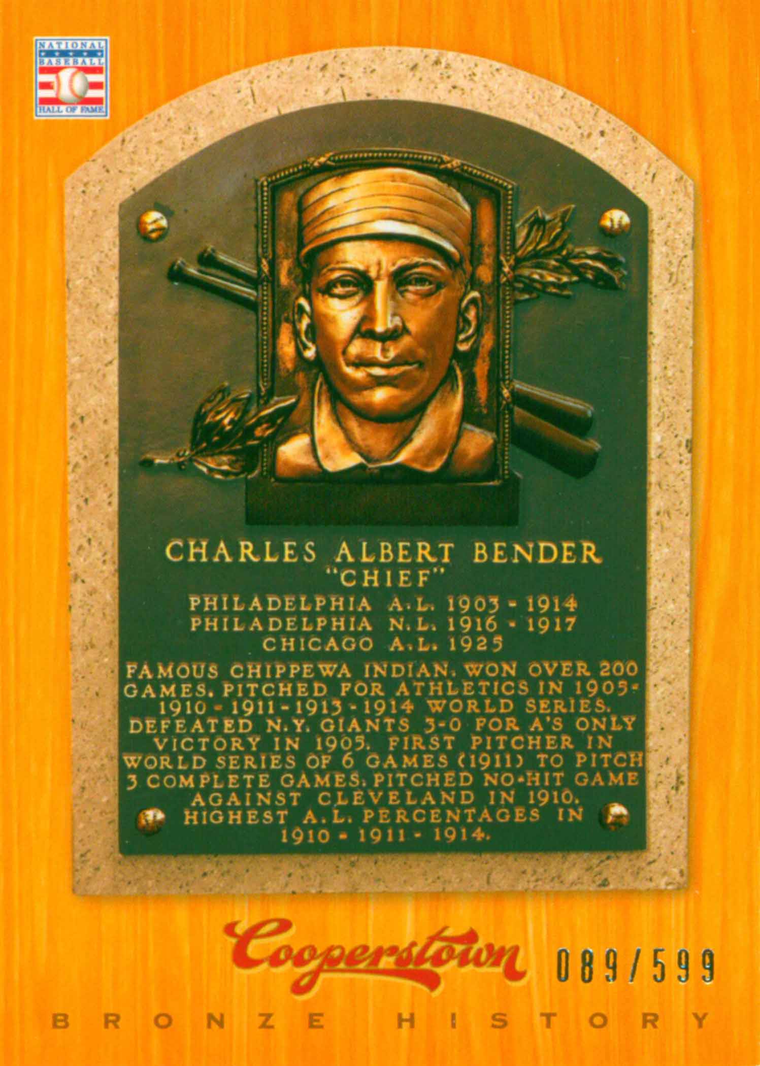 2012 Panini Cooperstown Bronze History