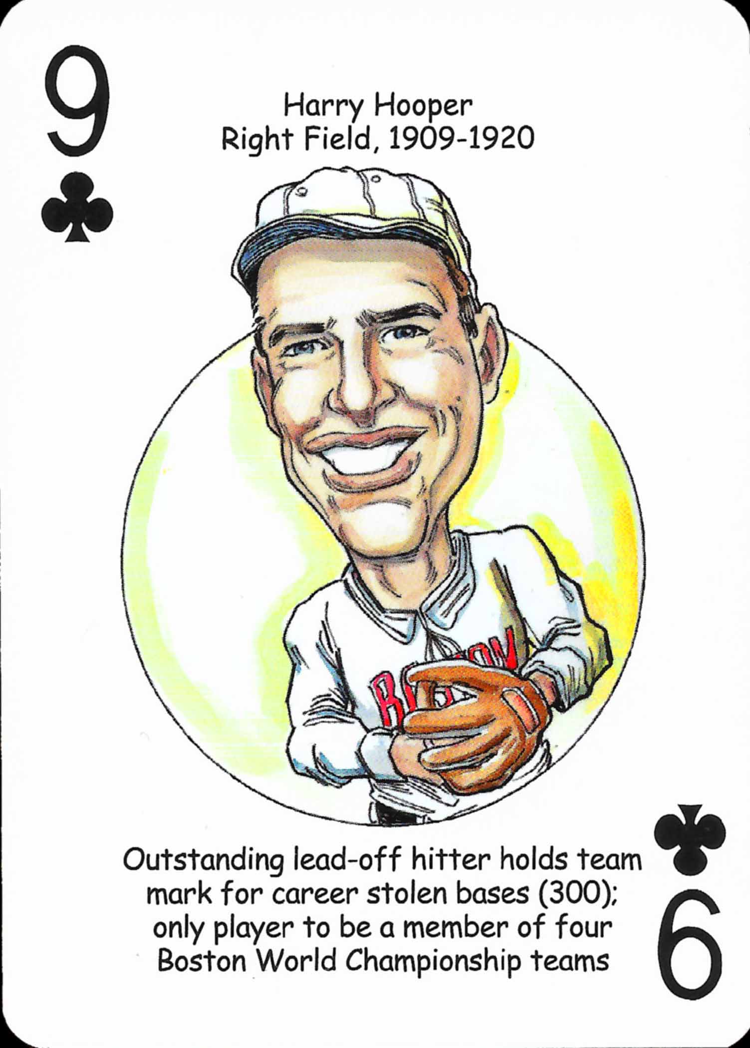 2011 Hero Decks Playing Cards Boston Baseball Heroes