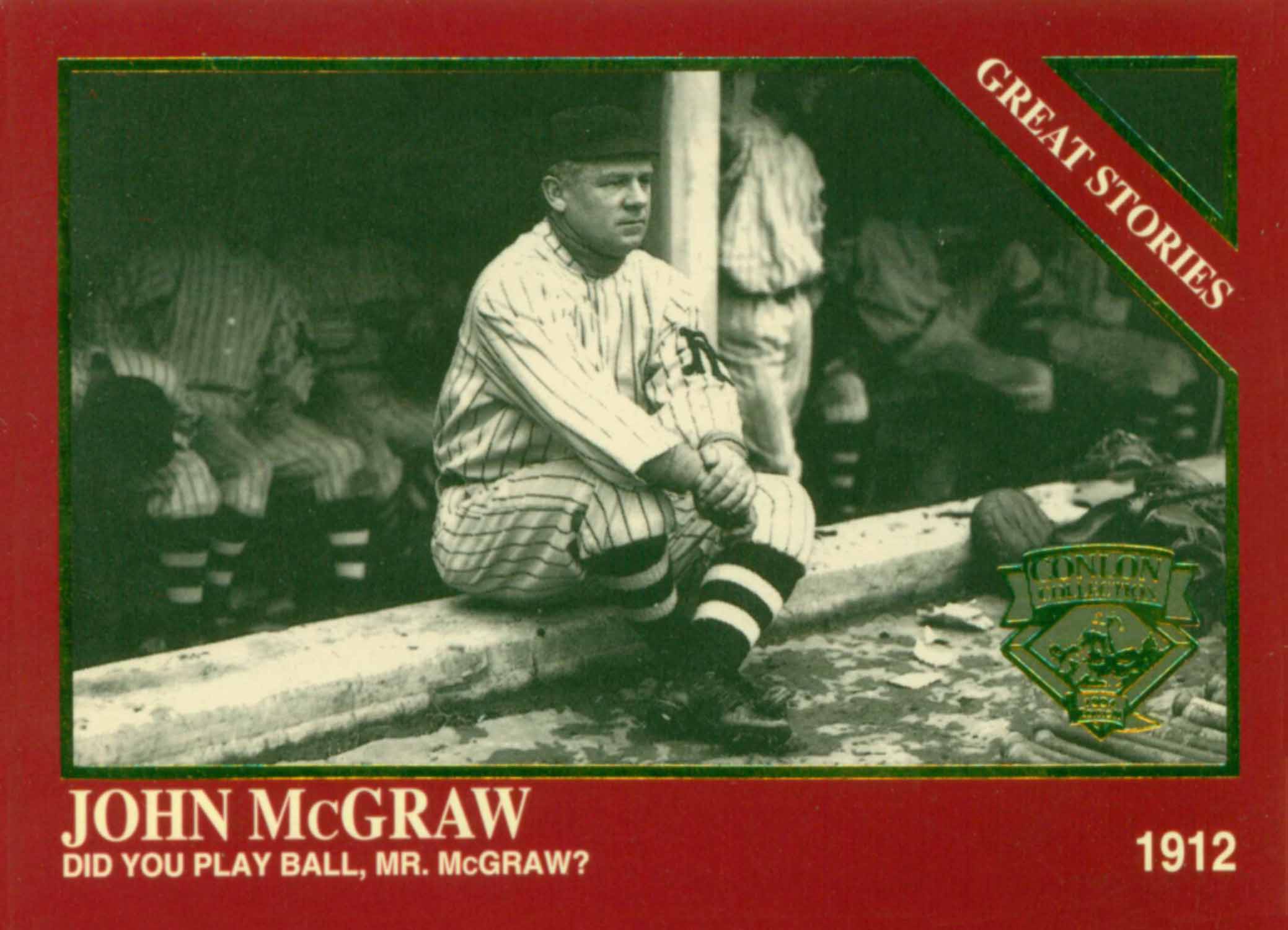 1994 Conlon The Sporting News Burgundy