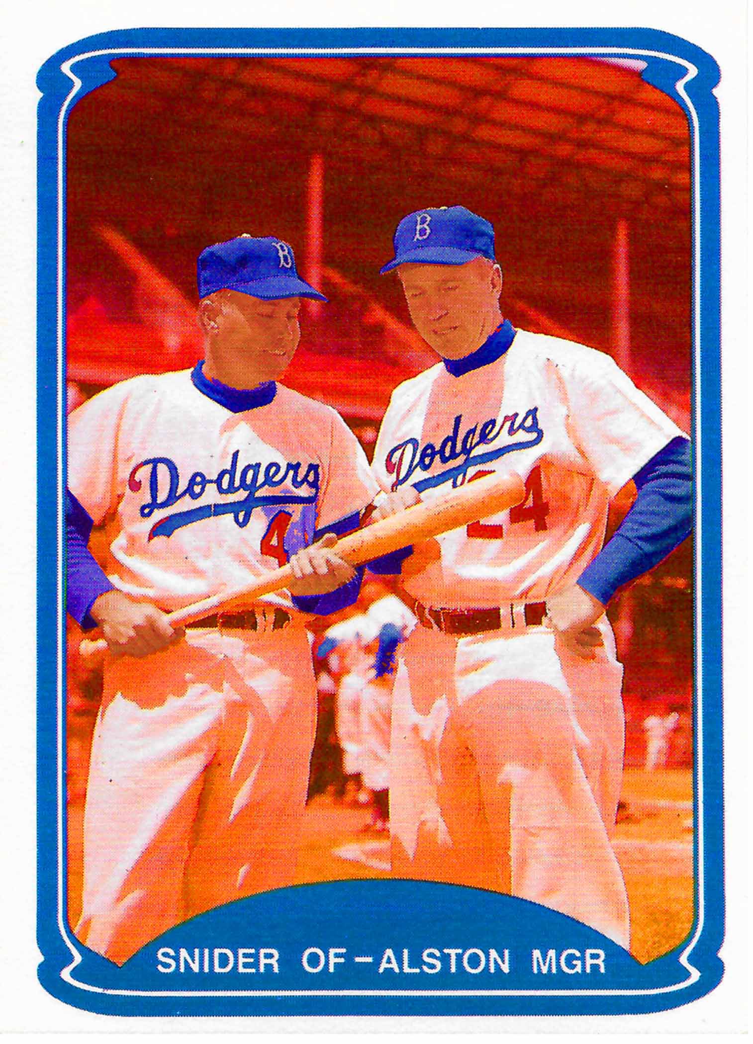 1987 Dodgers 1955 TCMA