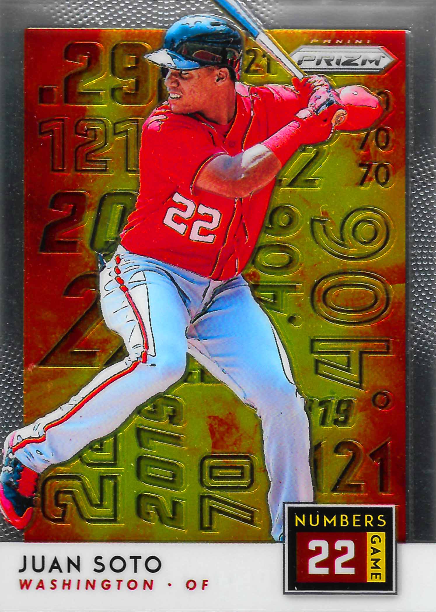 2019 Panini Prizm Numbers Game