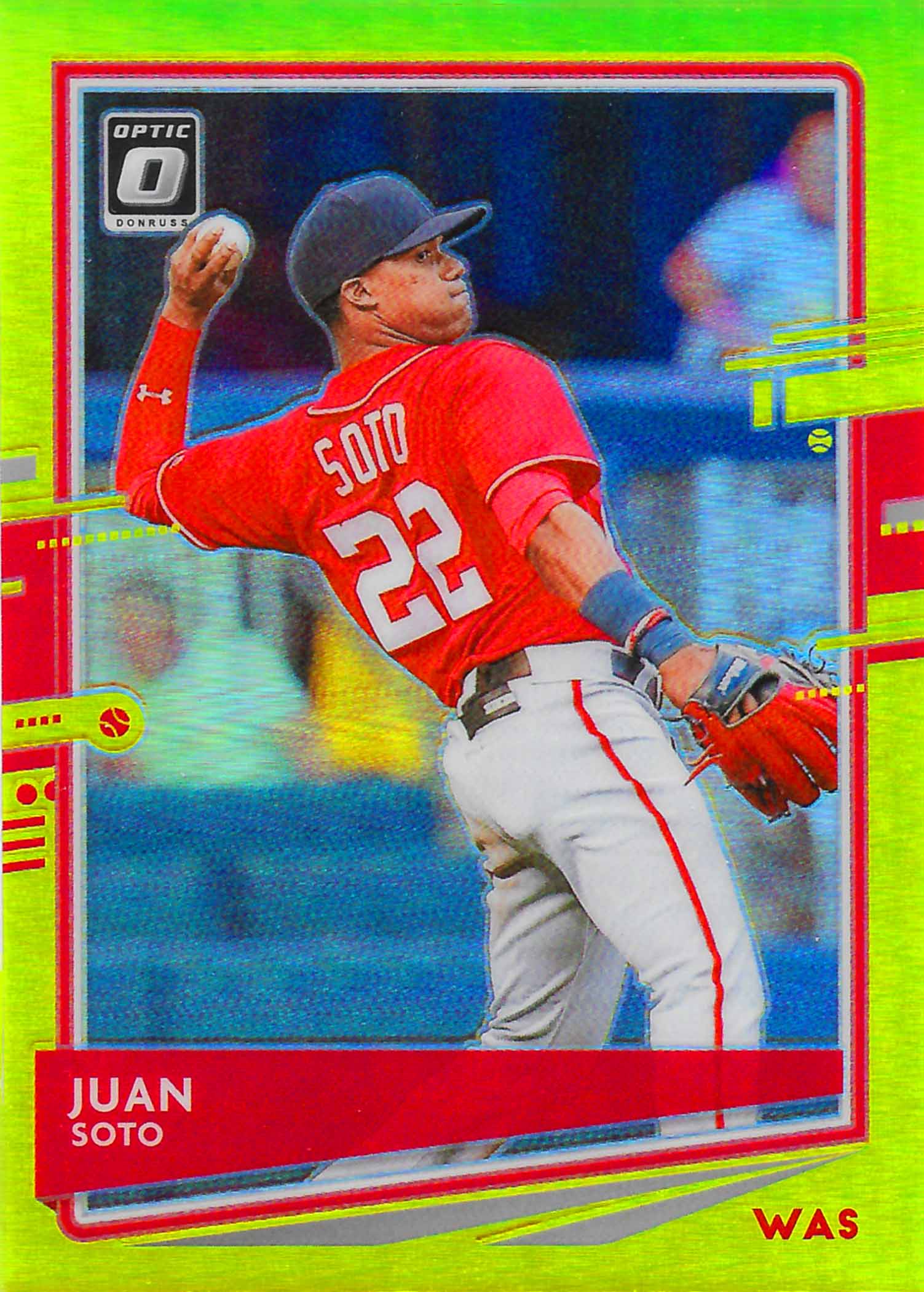 2020 Donruss Optic Lime Green