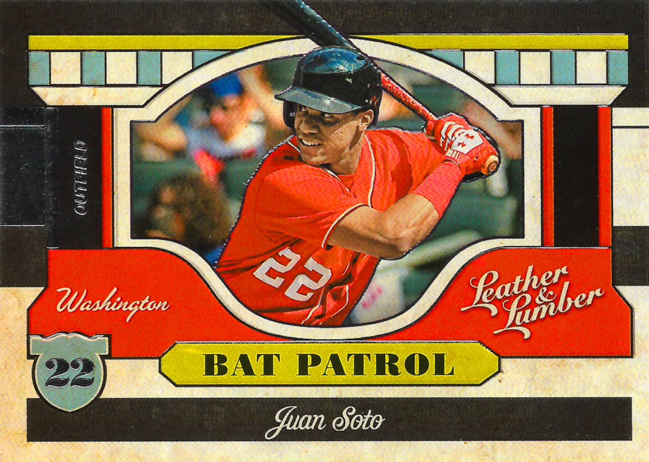 2019 Panini Leather and Lumber Bat Patrol