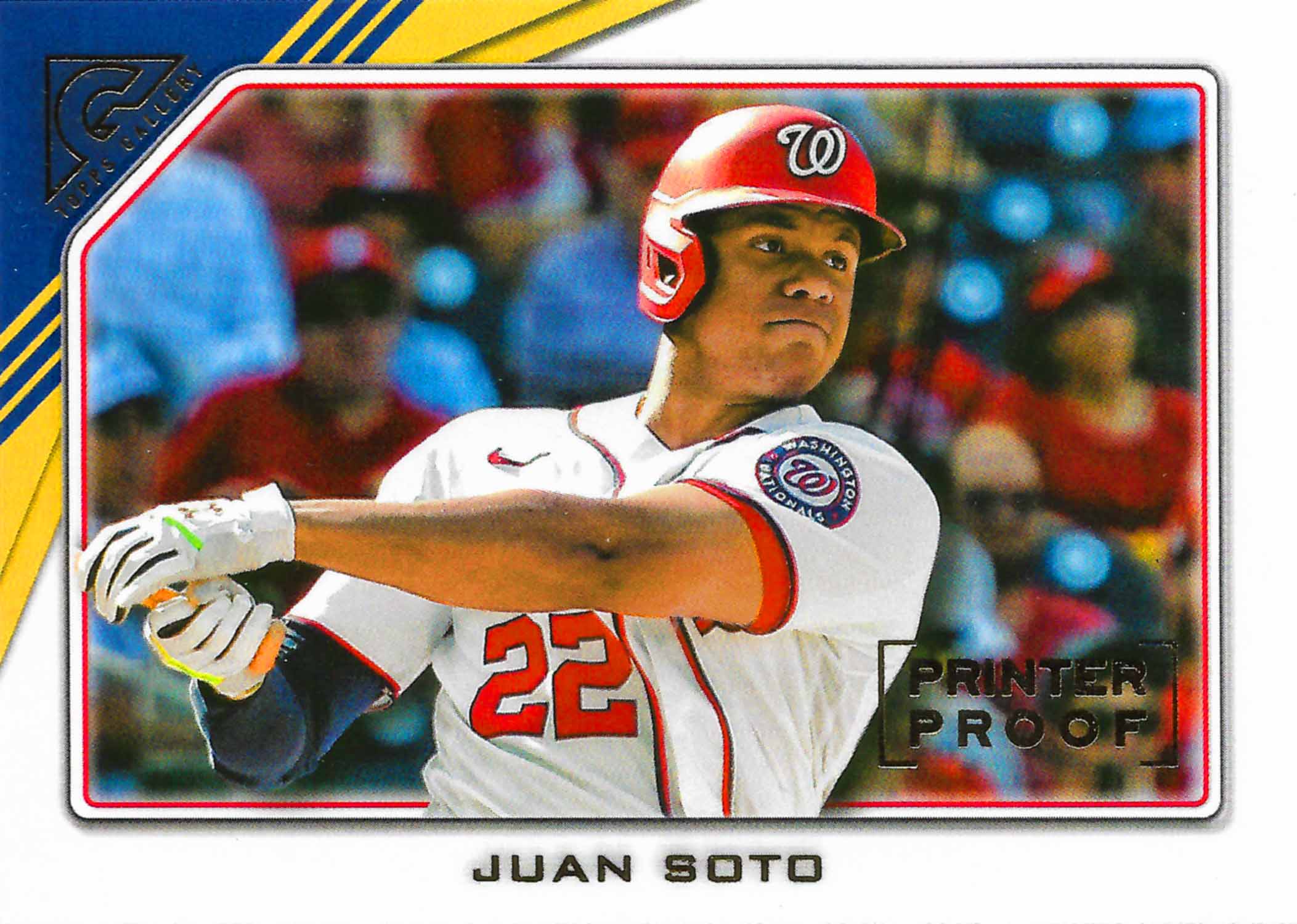 2022 Topps Gallery Printer Proofs