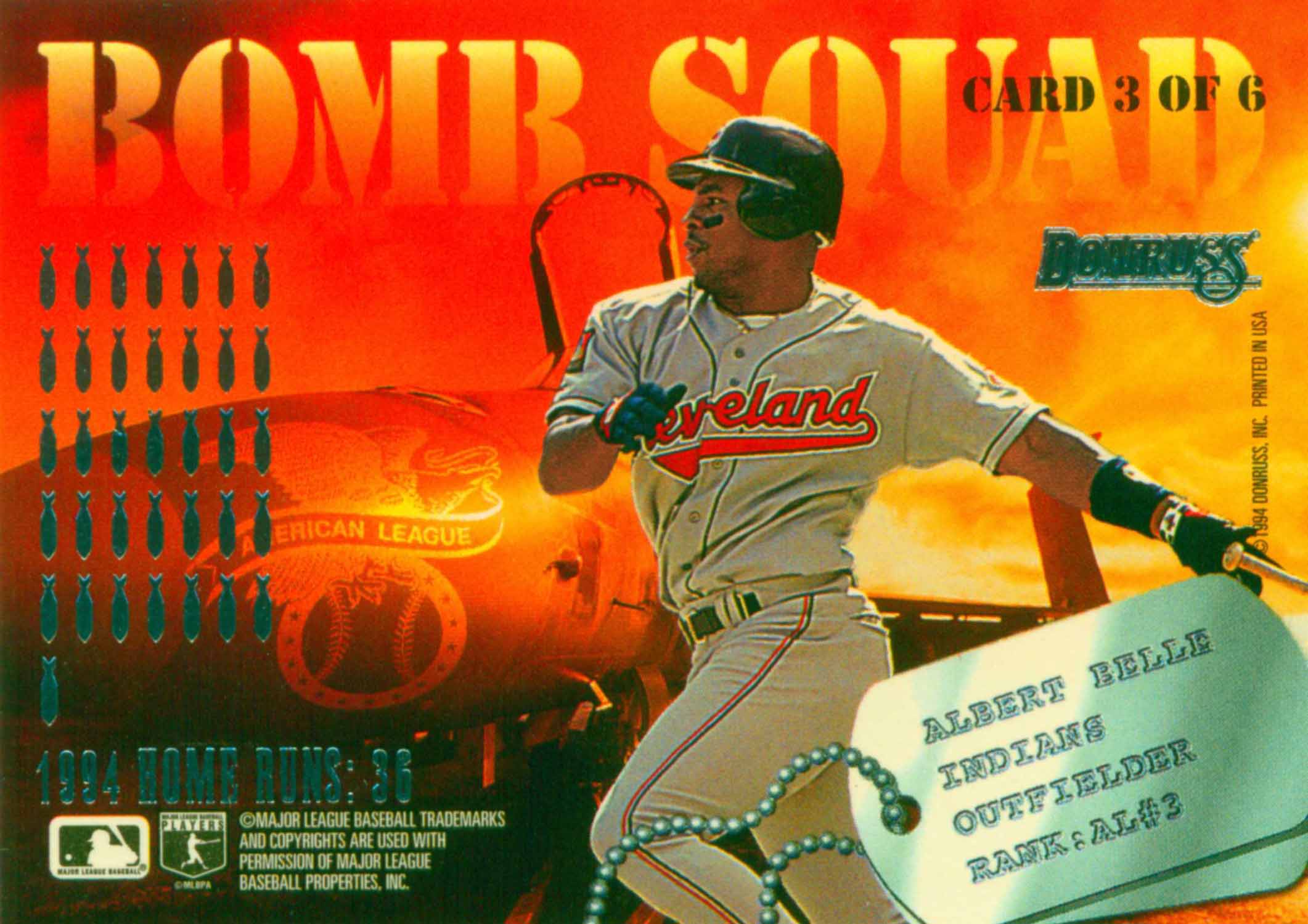 1995 Donruss Bomb Squad