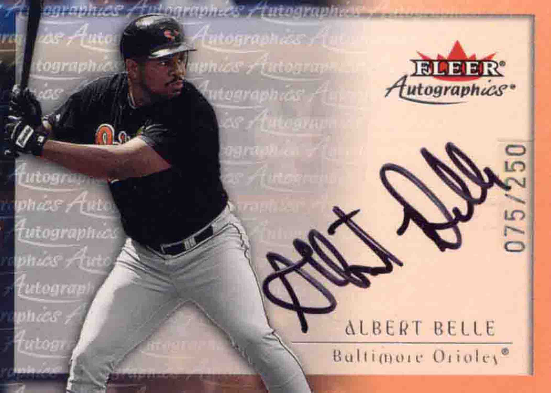 2001 Fleer Autographics Silver