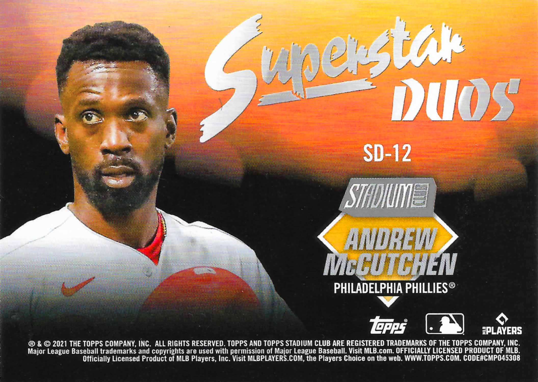 2021 Stadium Club Superstar Duos