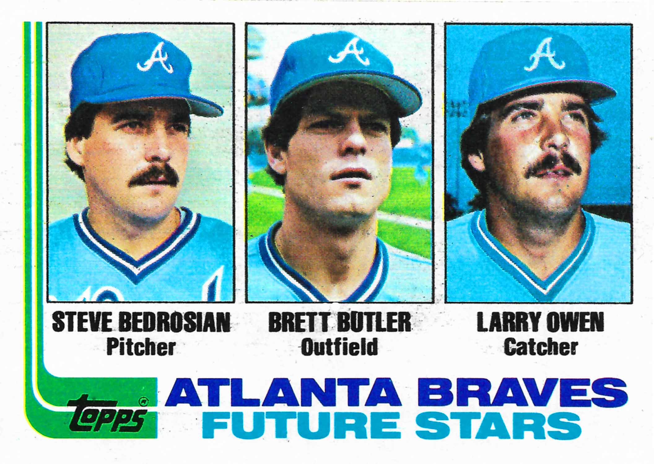 1982 Topps Atlanta Braves Future Stars