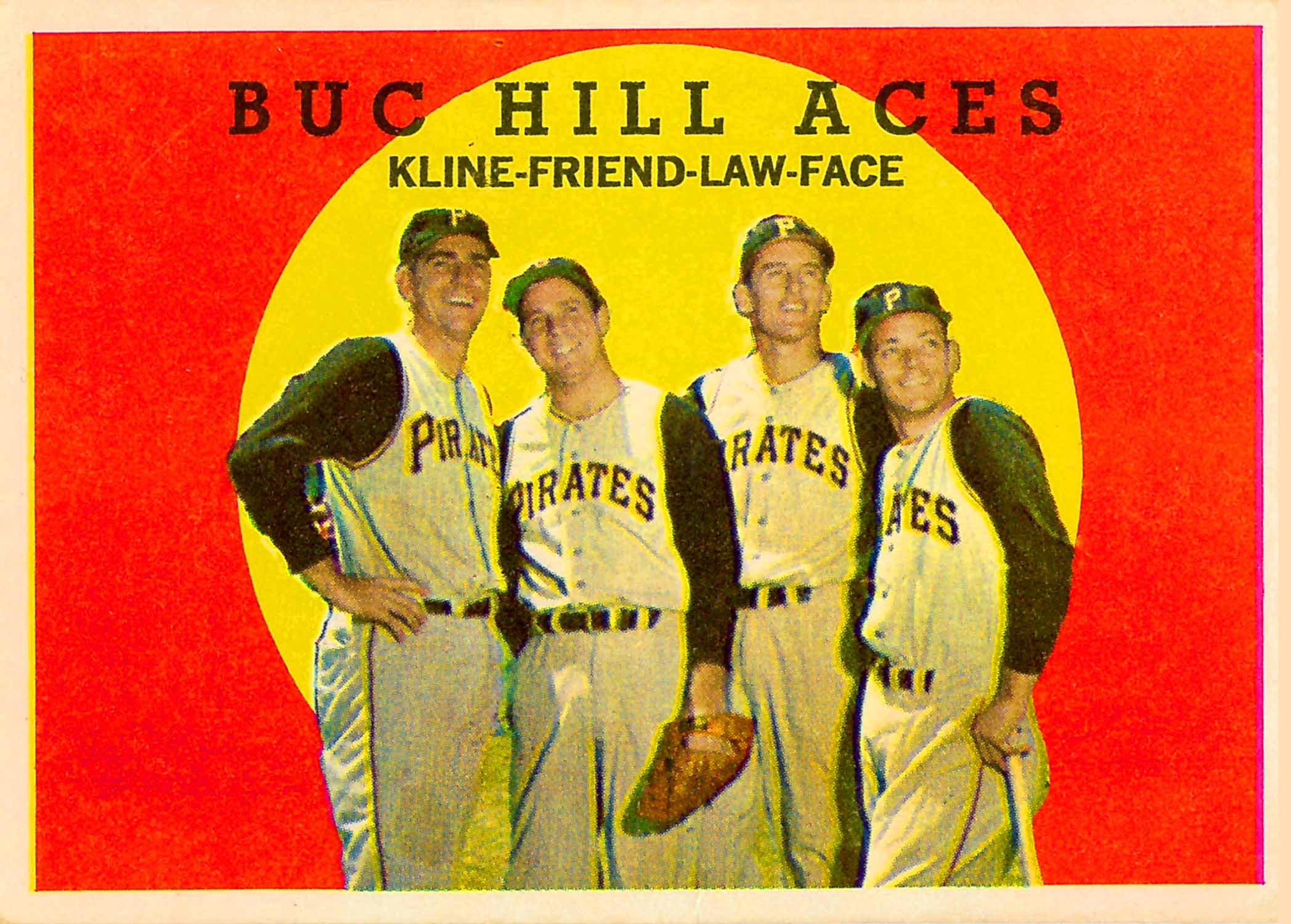 1959 Topps Buc Hill Aces