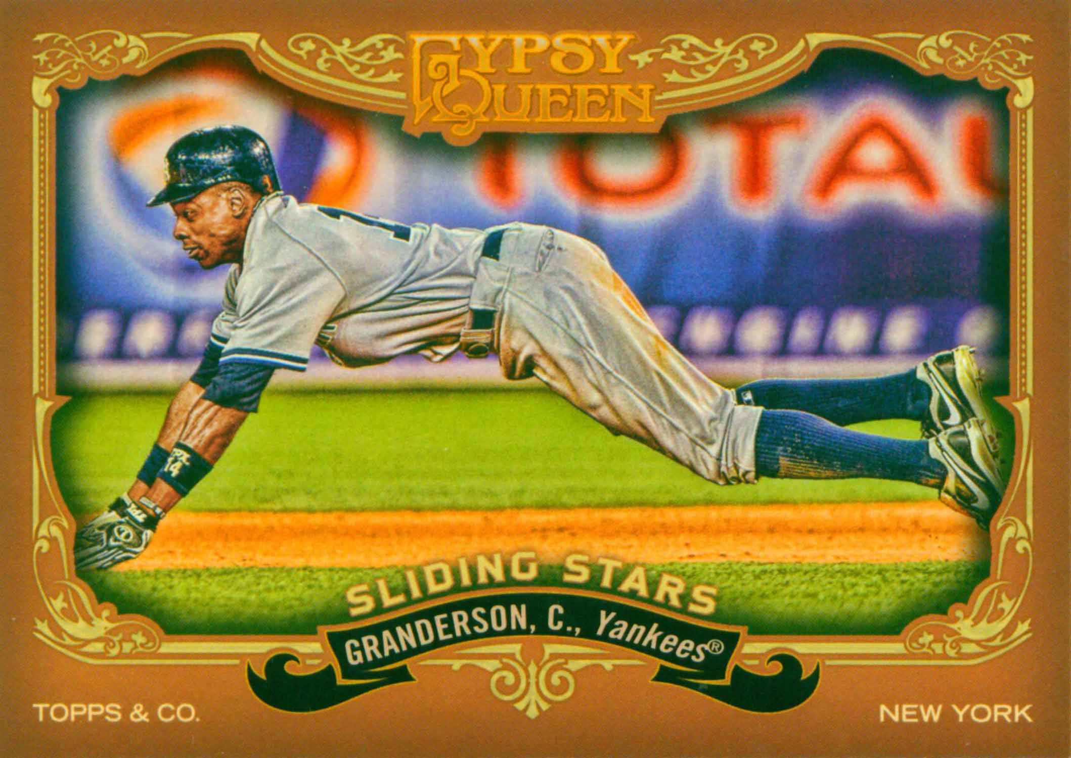 2012 Topps Gypsy Queen Sliding Stars