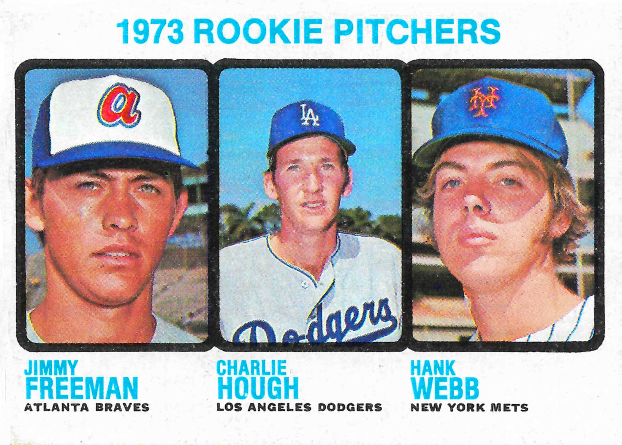 1973 Topps Rookie Pitchers