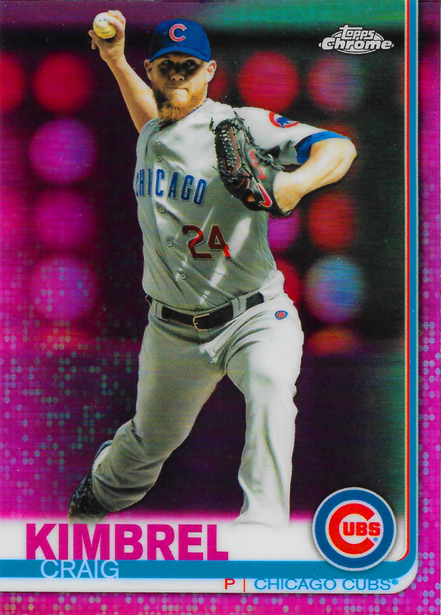 2019 Topps Chrome Update Pink Refractors