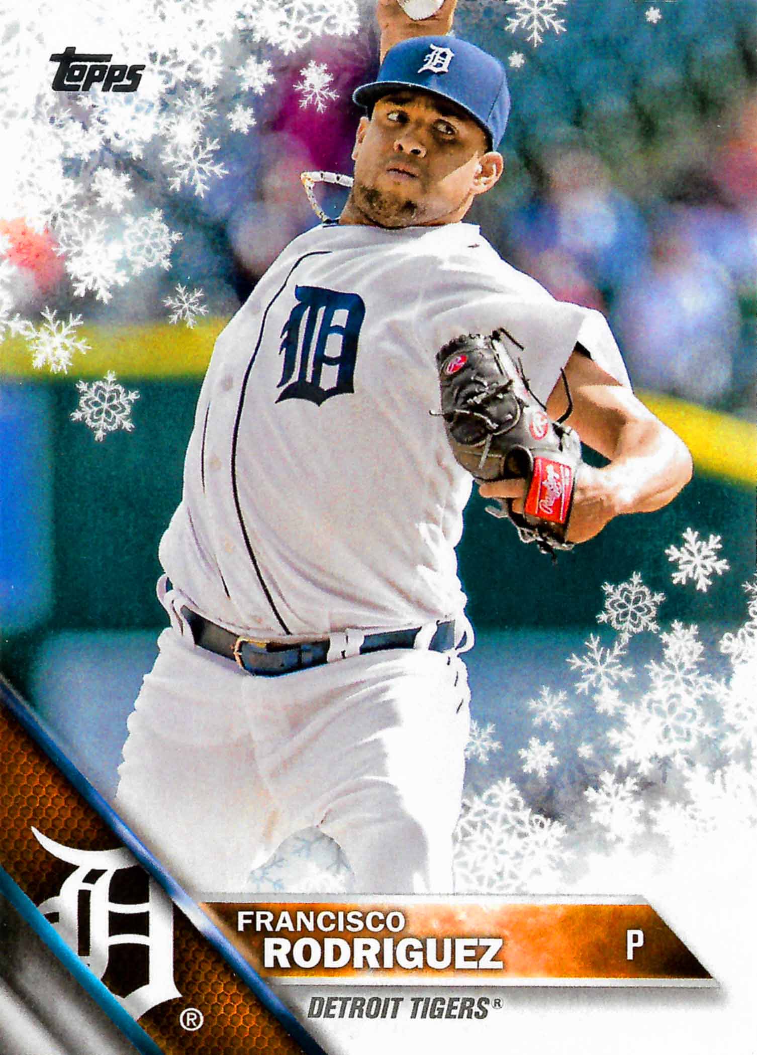 2016 Topps Walmart Holiday Snowflake