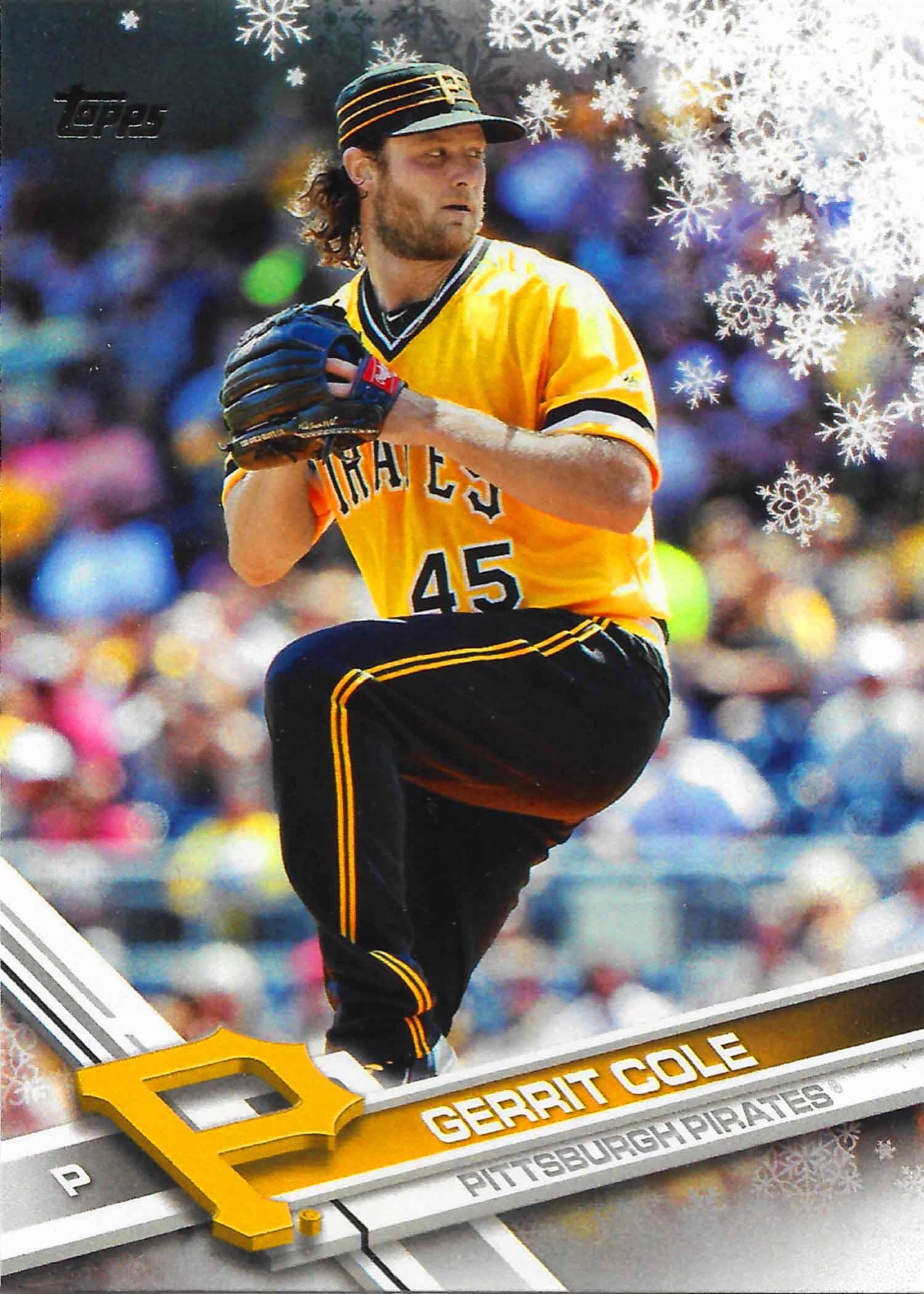 2017 Topps Walmart Holiday Snowflake