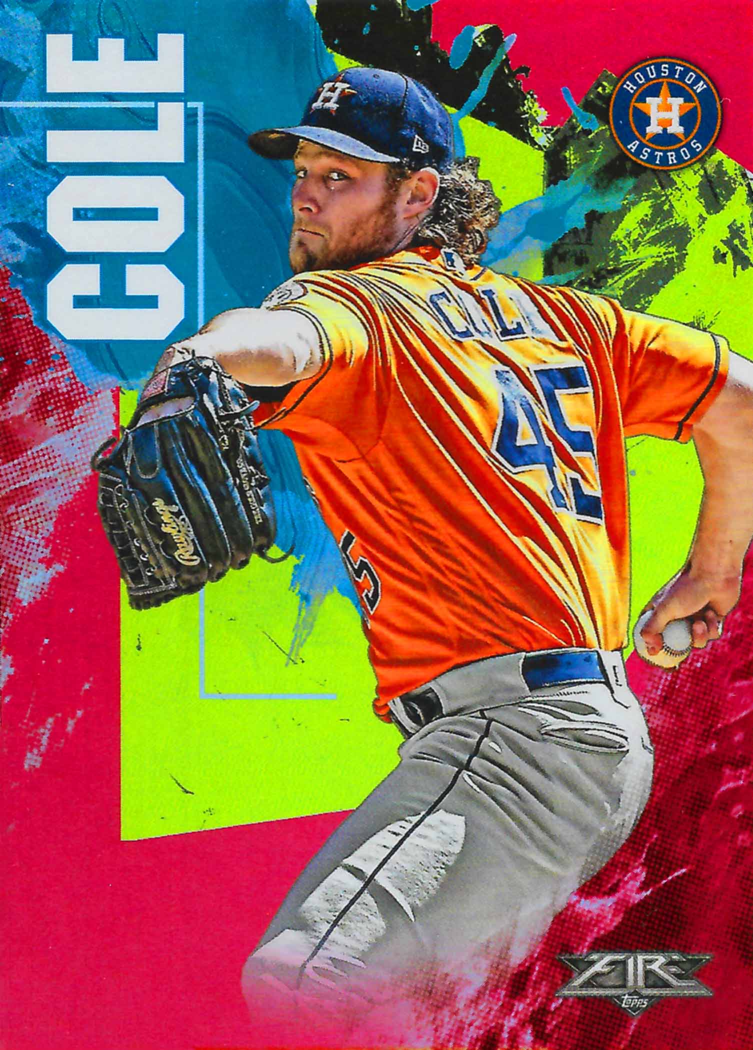 2019 Topps Fire Flame